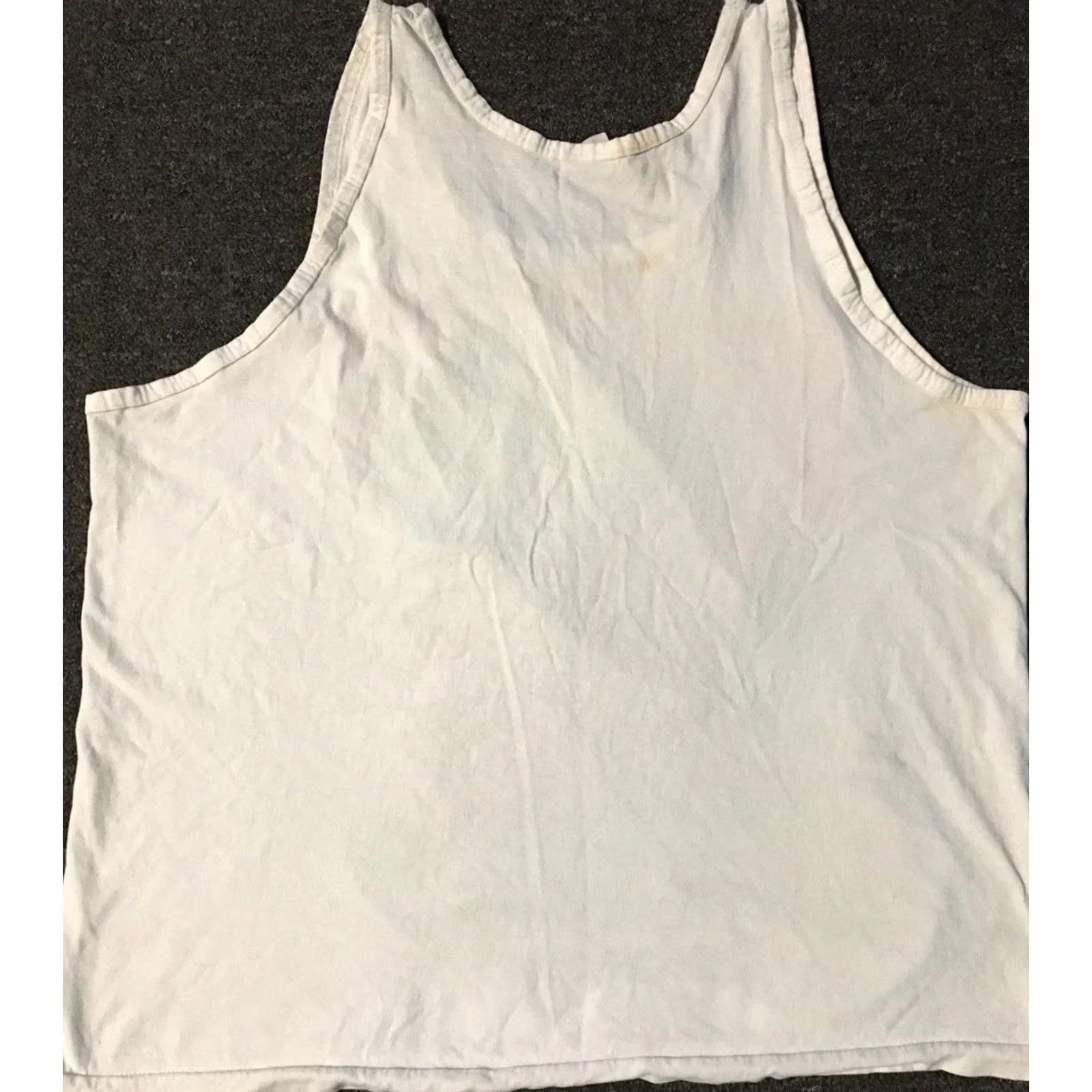 Vintage VINTAGE Trinidad & Tobago Tank Top S Shirt Sleeveless White 80s 90s Grunge Beach Surf Tribal Small Mens Size US S / EU 44-46 / 1 - 7 Thumbnail