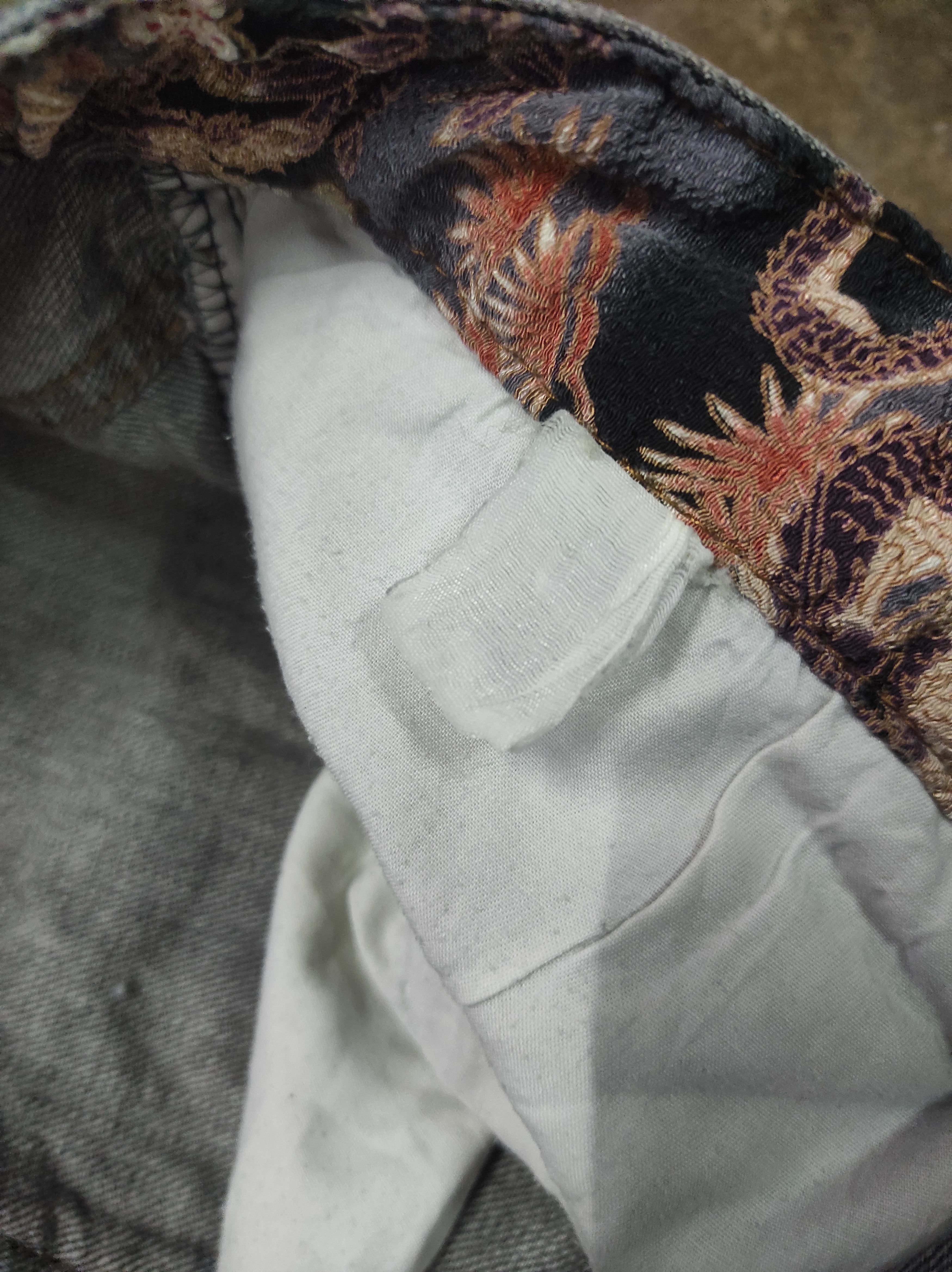 Japanese Brand × Vintage DENIM SUKAJAN SAKURA DISTRESSED JEANS Size US 38 / EU 54 - 15 Thumbnail