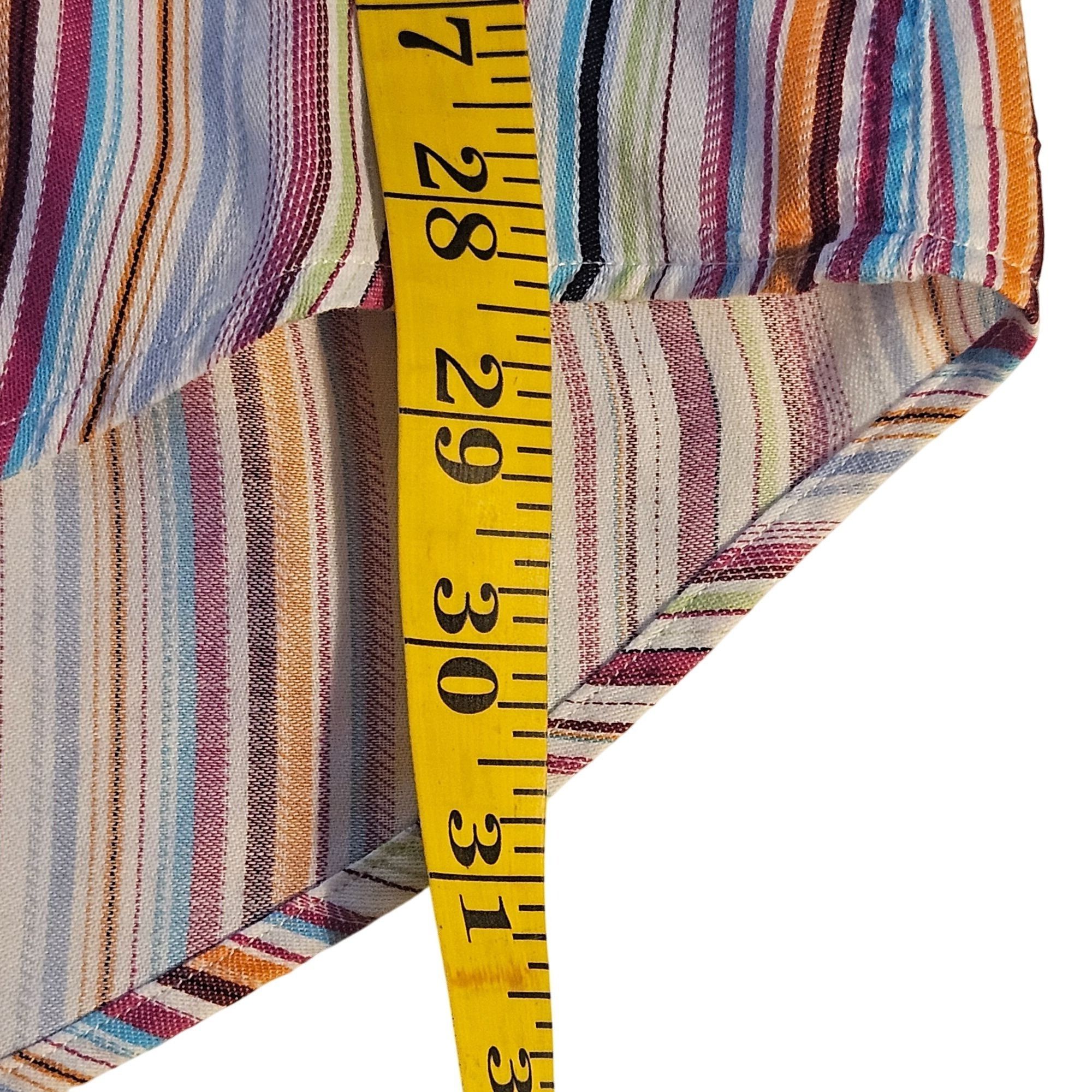 Thomas Dean Thomas Dean Men’s Striped Dress Shirt XL – Courtcore Grandpa Size US XL / EU 56 / 4 - 10 Thumbnail