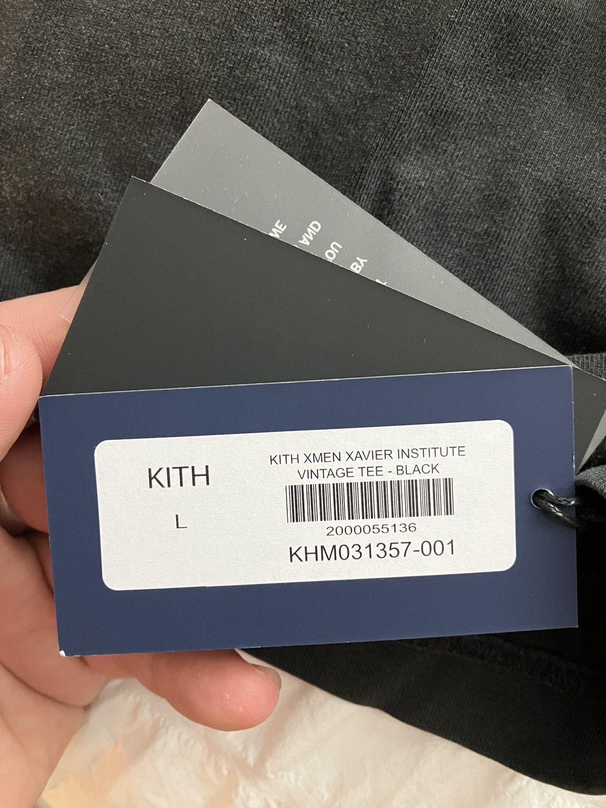 Kith × Marvel Comics Kith x Marvel X-MEN Xavier Institute logo shirt. Black Size US L / EU 52-54 / 3 - 5 Thumbnail
