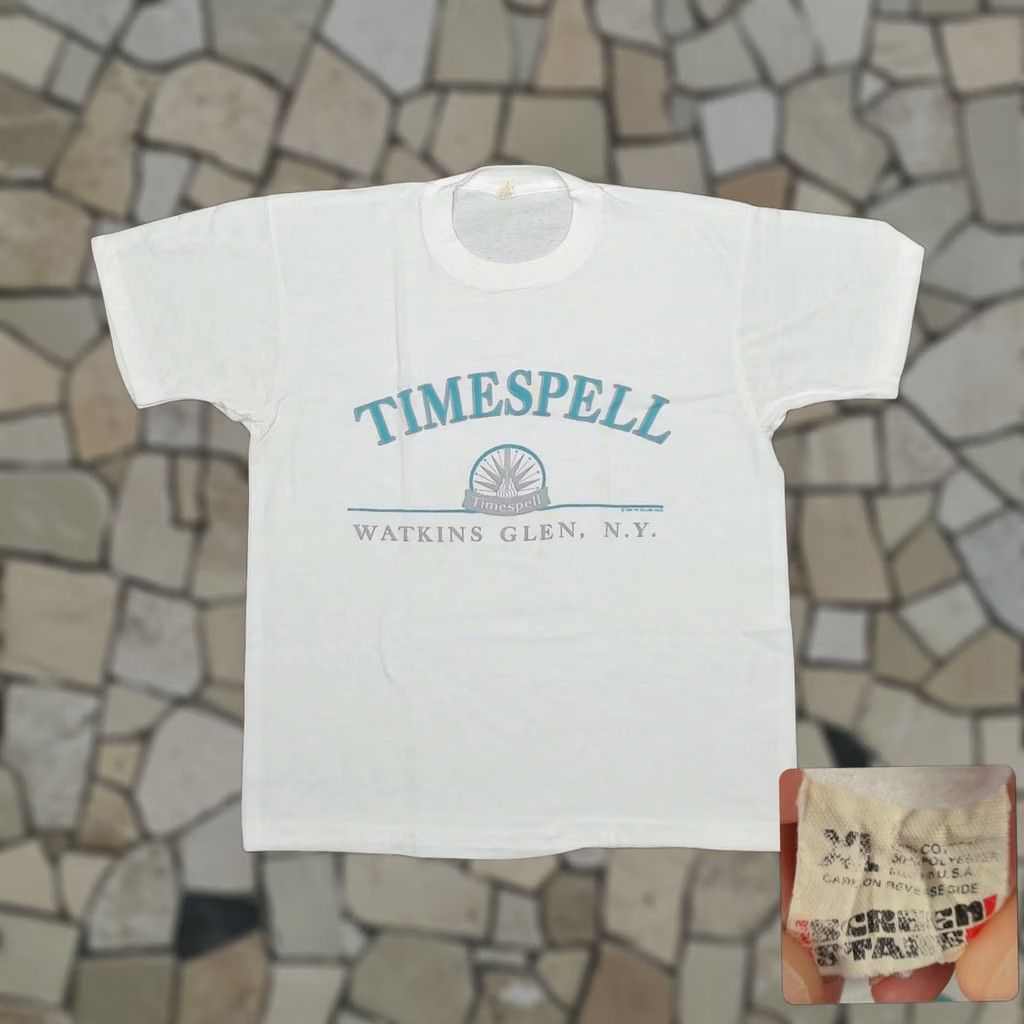 Vintage Vintage Screen Stars 1988 Timespell Watkins Glen NY Shirt Mens M Size US M / EU 48-50 / 2 - 1 Thumbnail