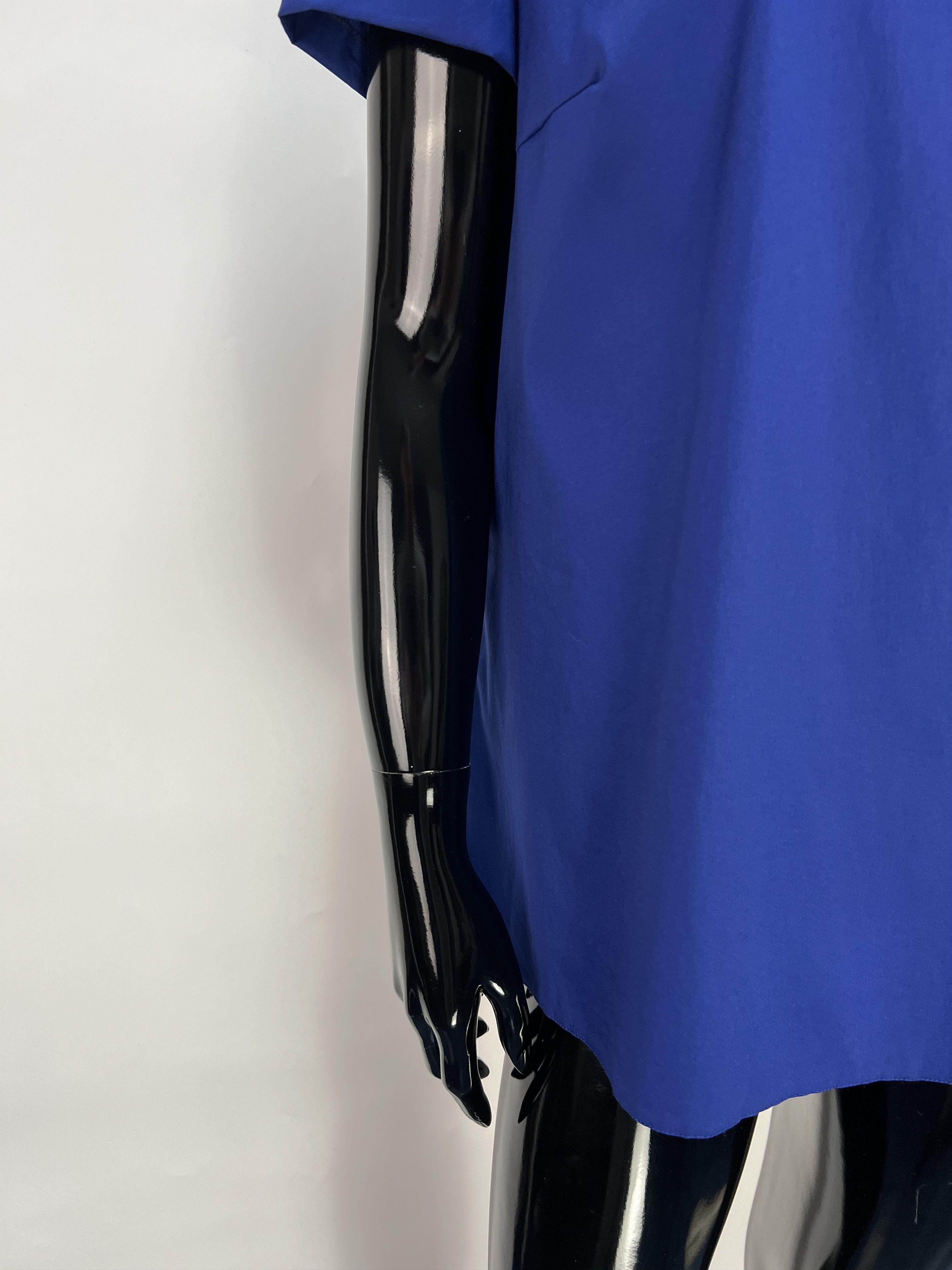 Prada PRADA Blue Cotton Blouse Size IT 46 Size L / US 10 / IT 46 - 5 Thumbnail