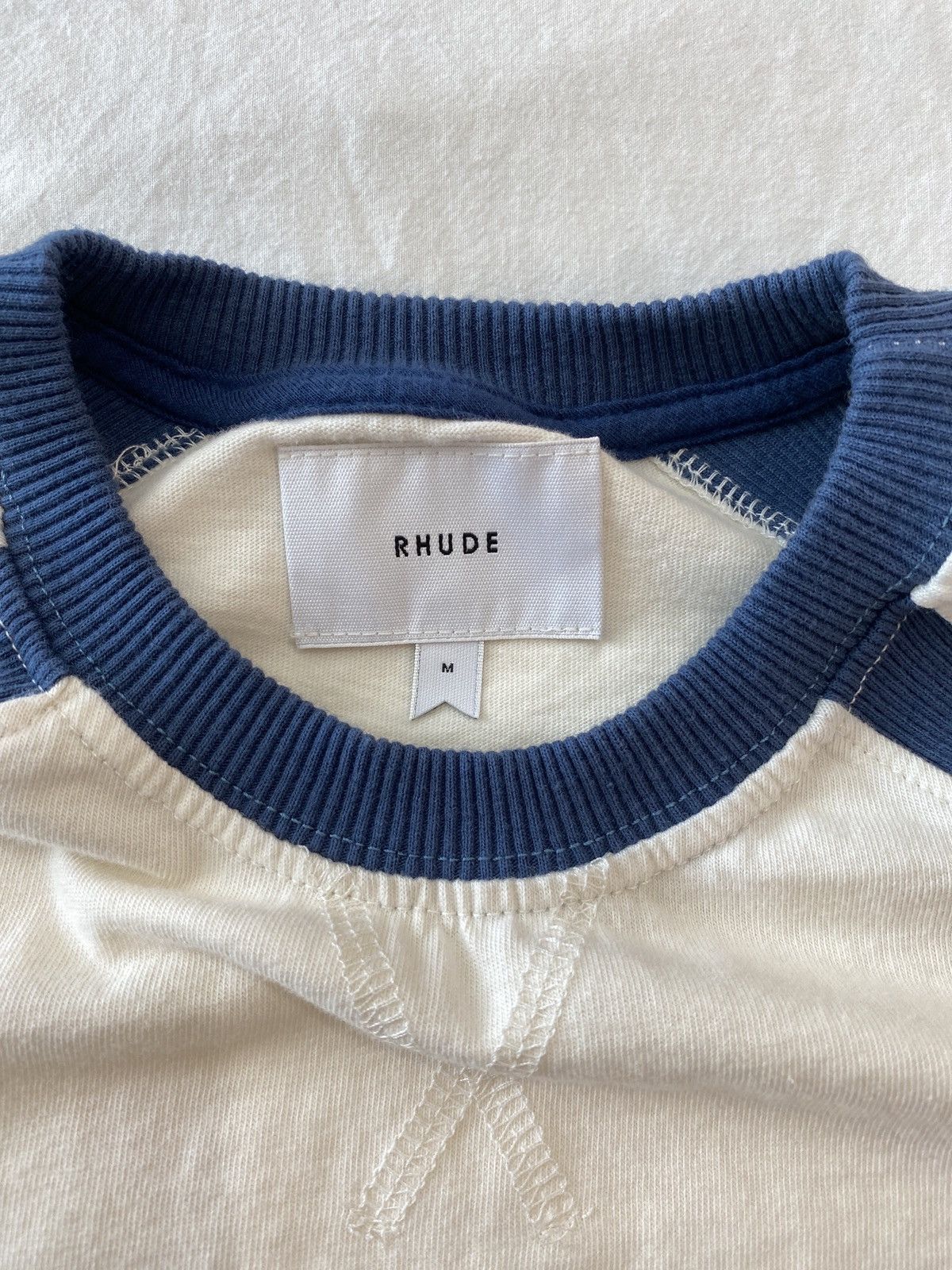 Rhude Rhude Blue Cyclin Ciclismo Ralgan Tee Size US M / EU 48-50 / 2 - 5 Thumbnail