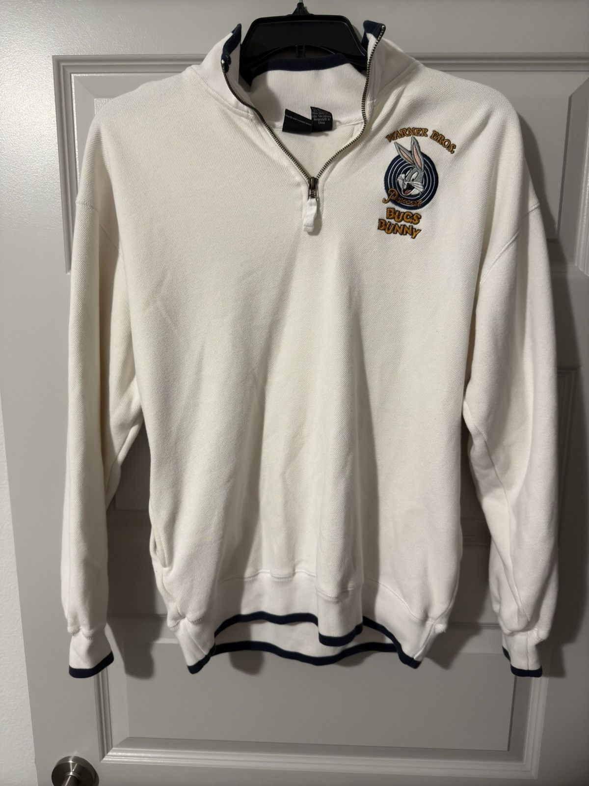 Vintage Vintage Bugs Bunny Zip-Up Sweater Size US M / EU 48-50 / 2 - 1 Thumbnail