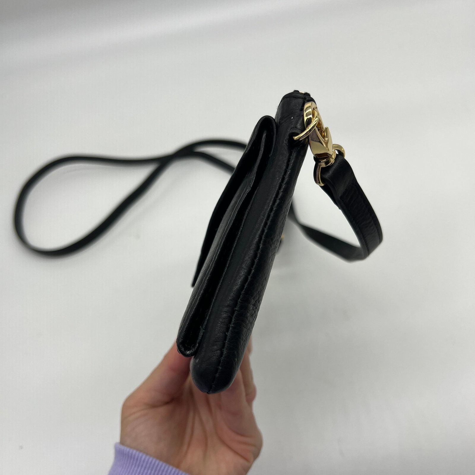 Other LODIS Women Crossbody Purse Black Leather Small Handbags Size ONE SIZE - 10 Thumbnail