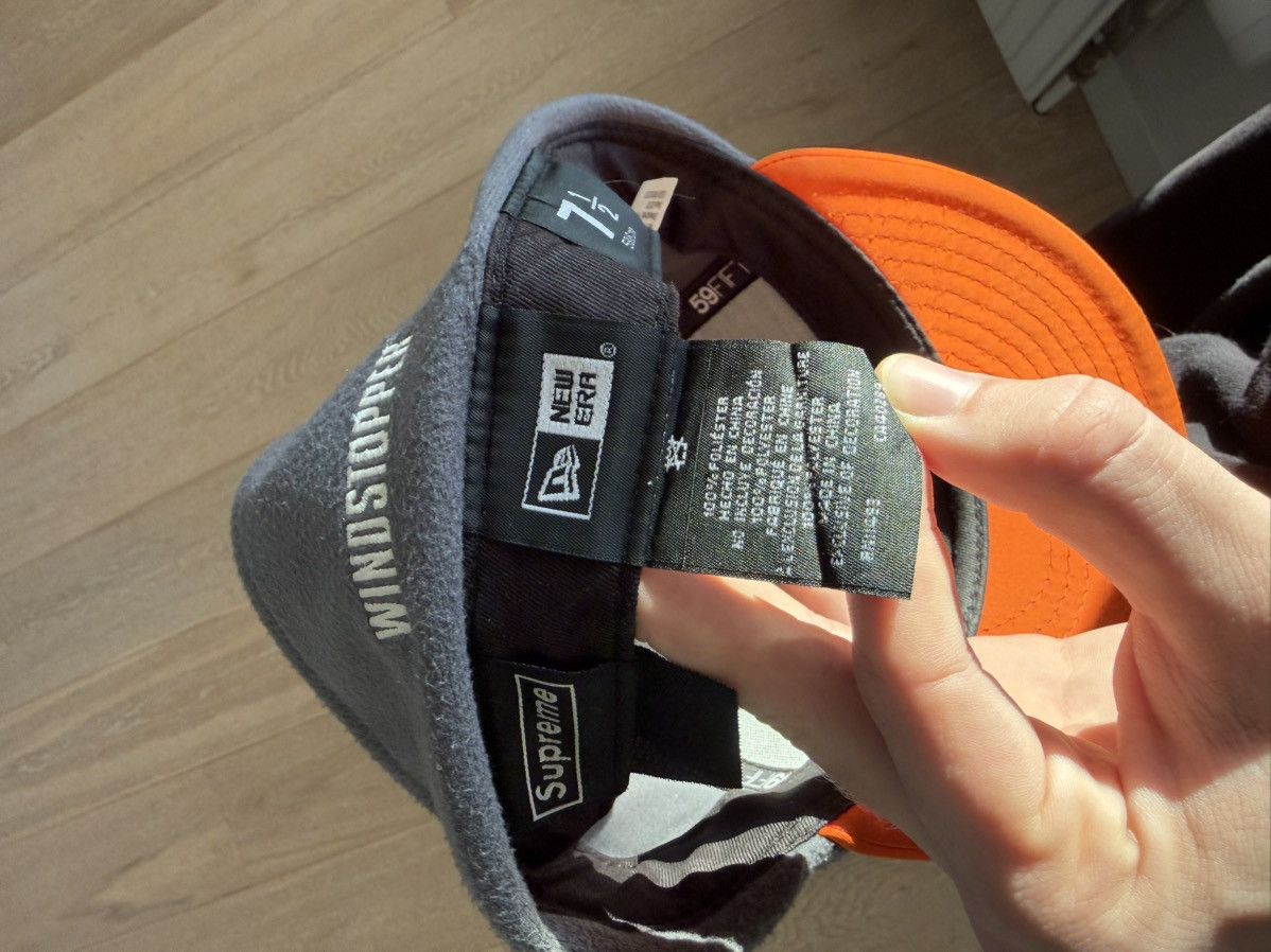 New Era × Supreme Supreme Orange Cap FW (20) Size ONE SIZE - 14 Thumbnail