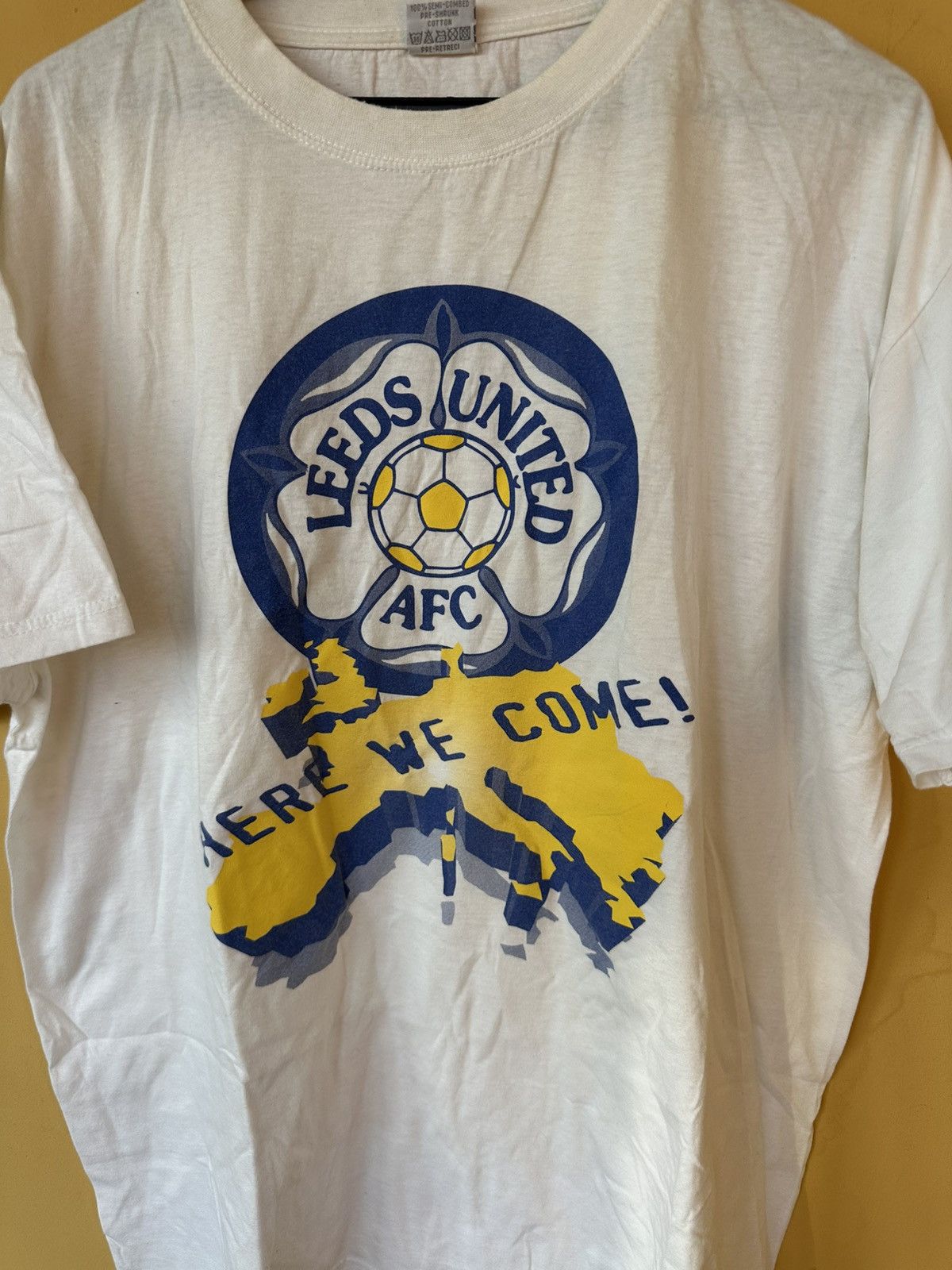 Puma Rare Leeds United Vintage 1998-1999 European Tour Training Size US XXL / EU 58 / 5 - 2 Thumbnail