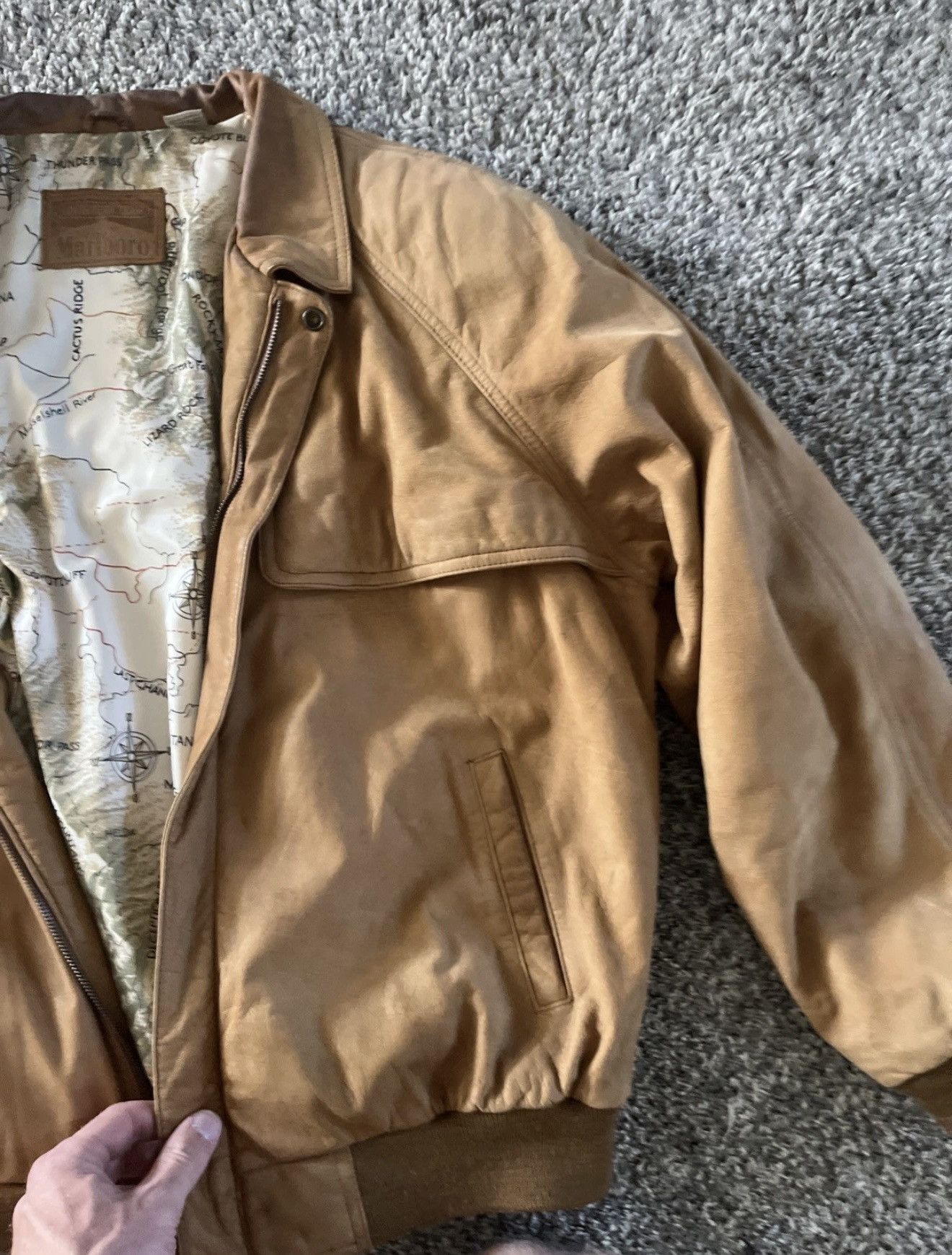 Marlboro Adventure Team Marlboro Adventure Team Leather Jacket Size US L / EU 52-54 / 3 - 9 Thumbnail