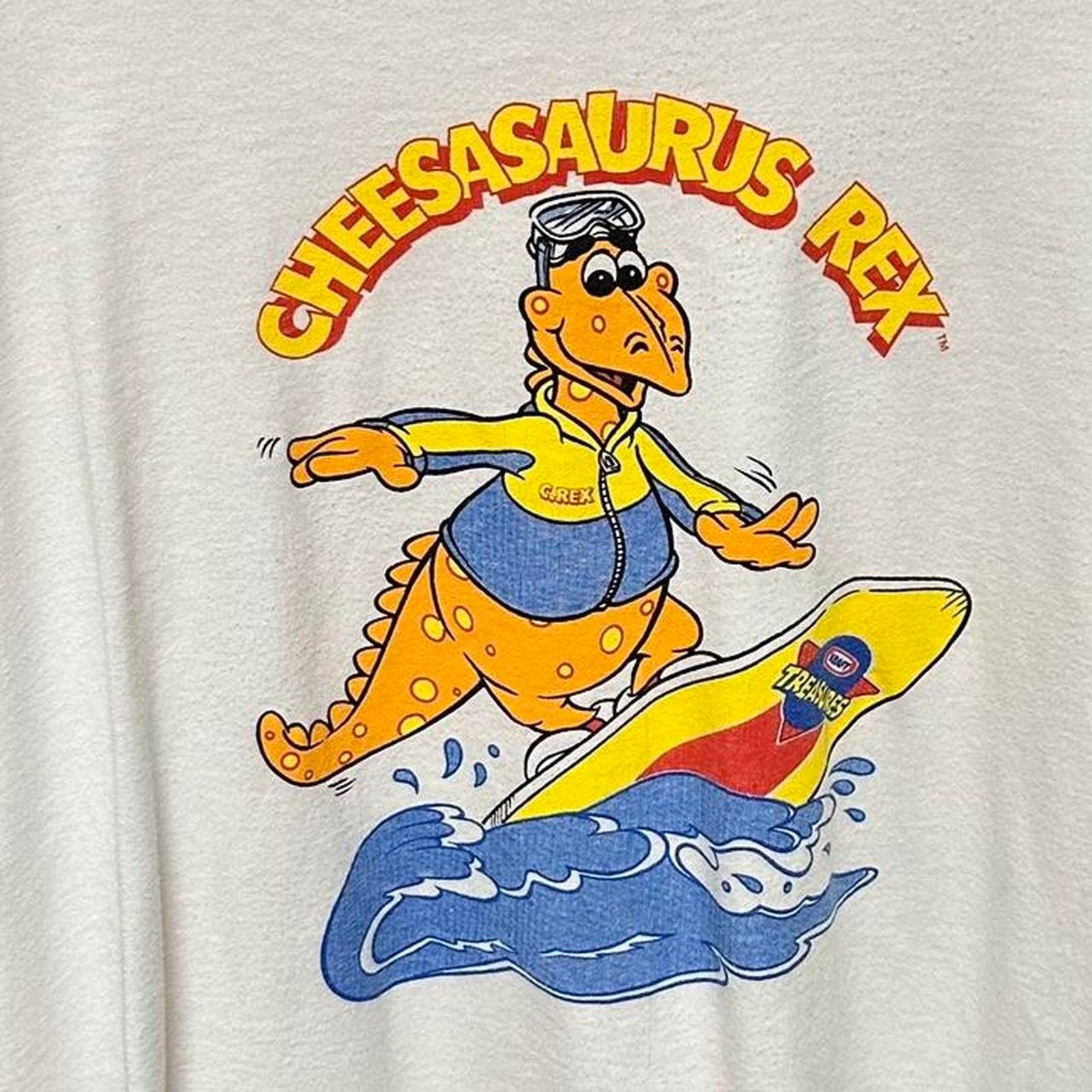 Other Vintage 1990s Kraft Macaroni & Cheese “Cheesasaurus Rex” tee Size US XL / EU 56 / 4 - 1 Thumbnail