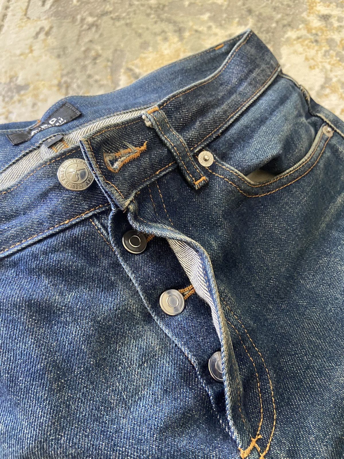 Other APC NEW CURE H DENIM JEANS BLUE Size US 30 / EU 46 - 5 Thumbnail