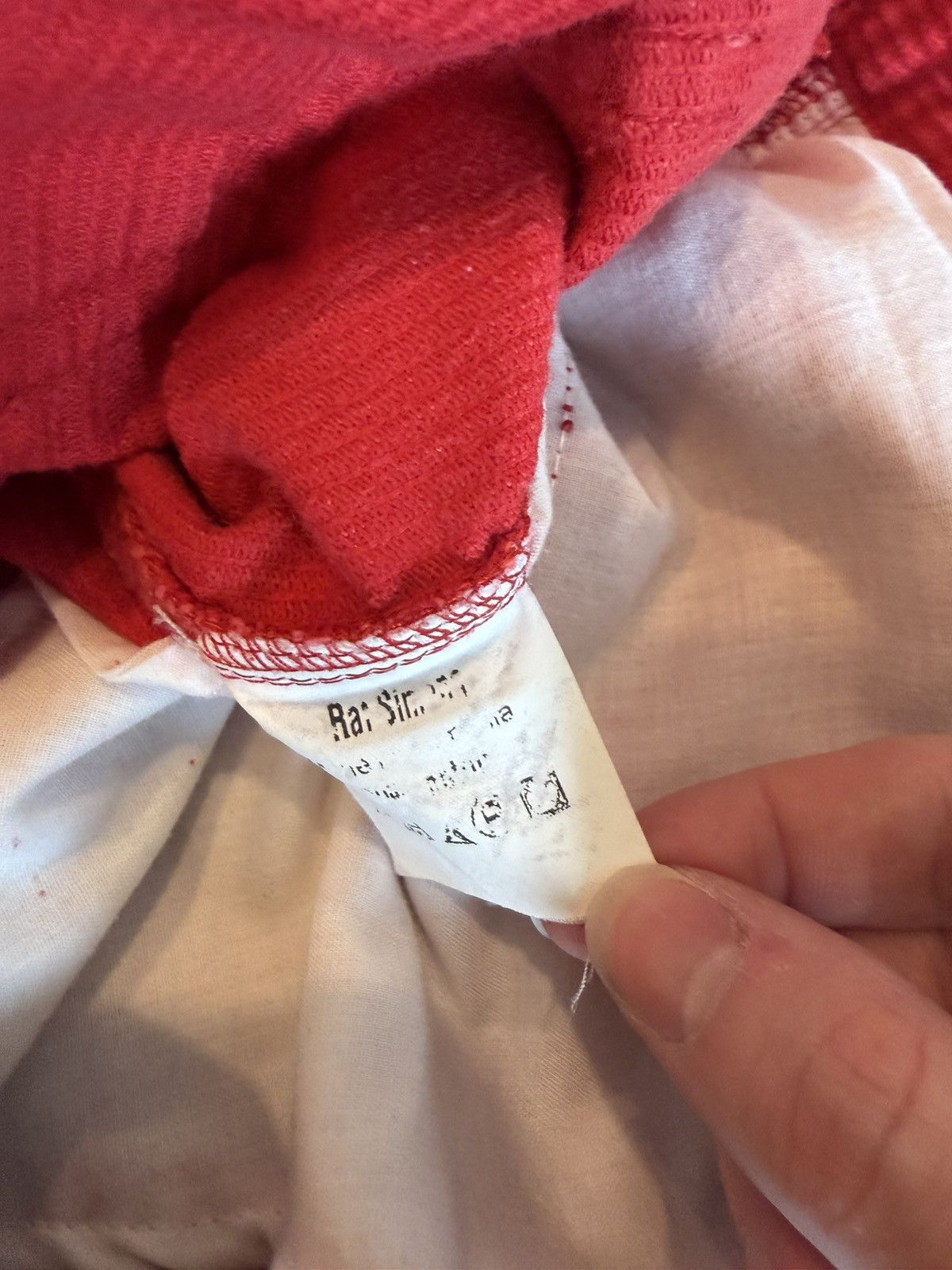 Raf Simons Raf Simons 03 Closer Flared Red Corduroy Pants Size US 30 / EU 46 - 3 Thumbnail