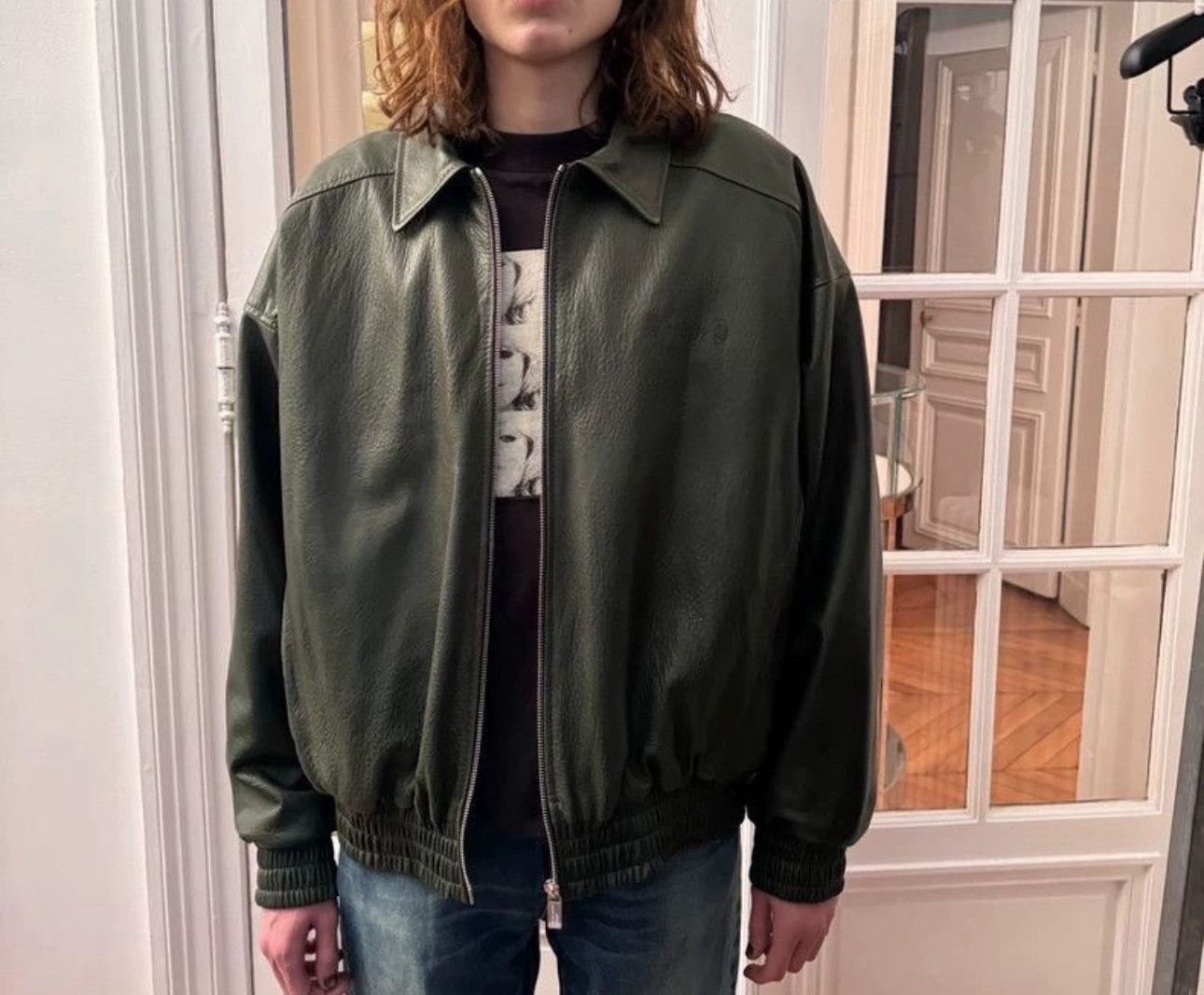 Enfants Riches Deprimes PAINTER'S WIVES LEATHER LIBRARY JACKET Size US XL / EU 56 / 4 - 16 Thumbnail