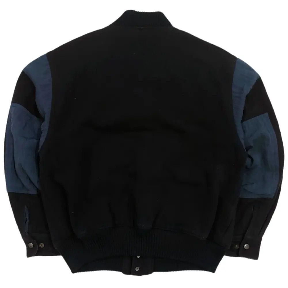 Japanese Brand Vtg IXIZ Japanese AvantGarde Multi-Pocket Wool Flight Jacket Size US L / EU 52-54 / 3 - 3 Thumbnail