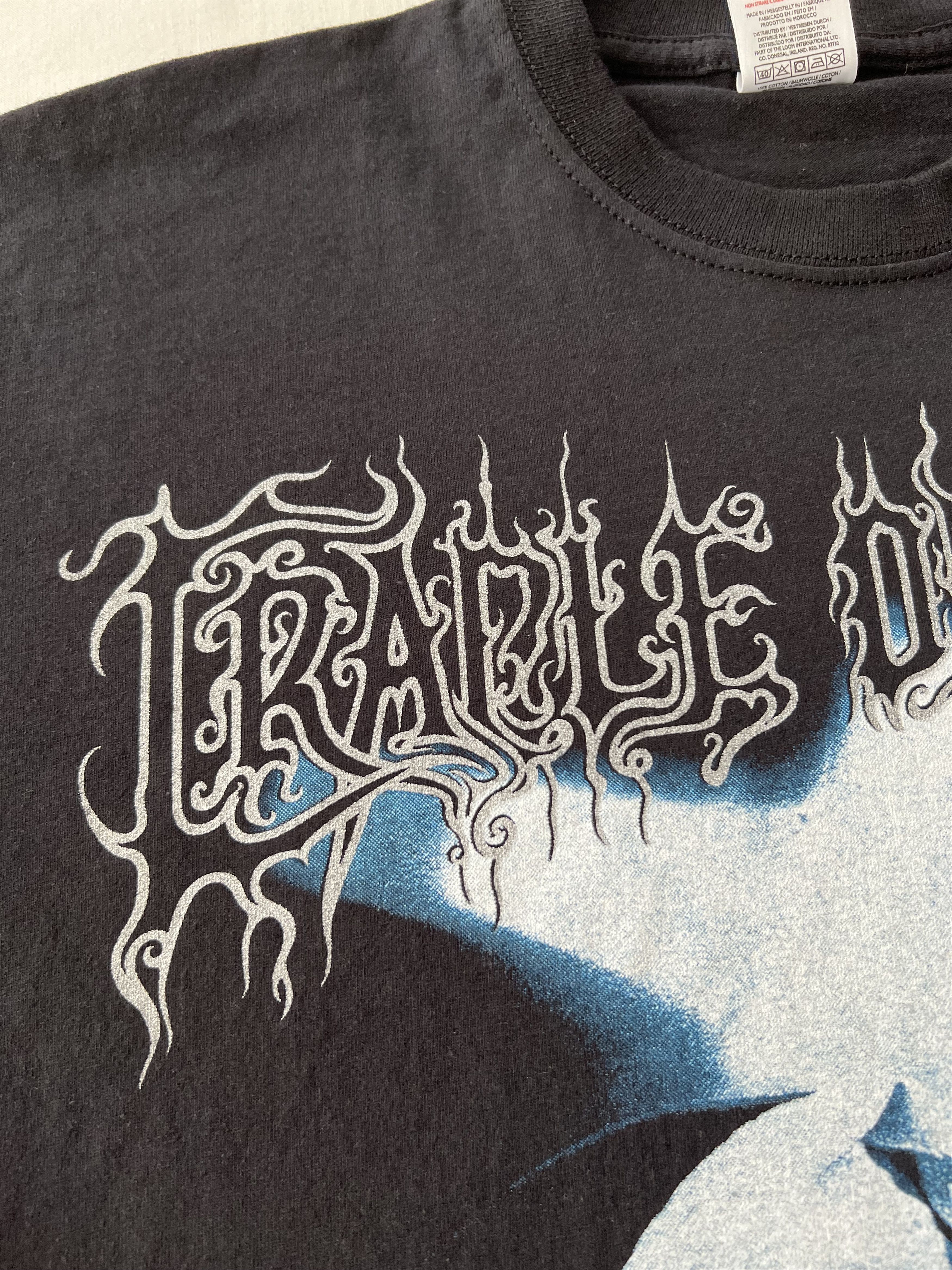 Band Tees Vintage 2011 Cradle of Filth F*ck Your God Black T-shirt Size US M / EU 48-50 / 2 - 5 Thumbnail