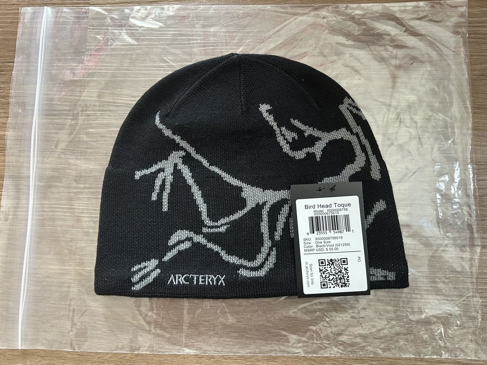 Arc'teryx Arc’teryx Bird Head Toque Beanie Black/Void Size ONE SIZE - 3 Thumbnail