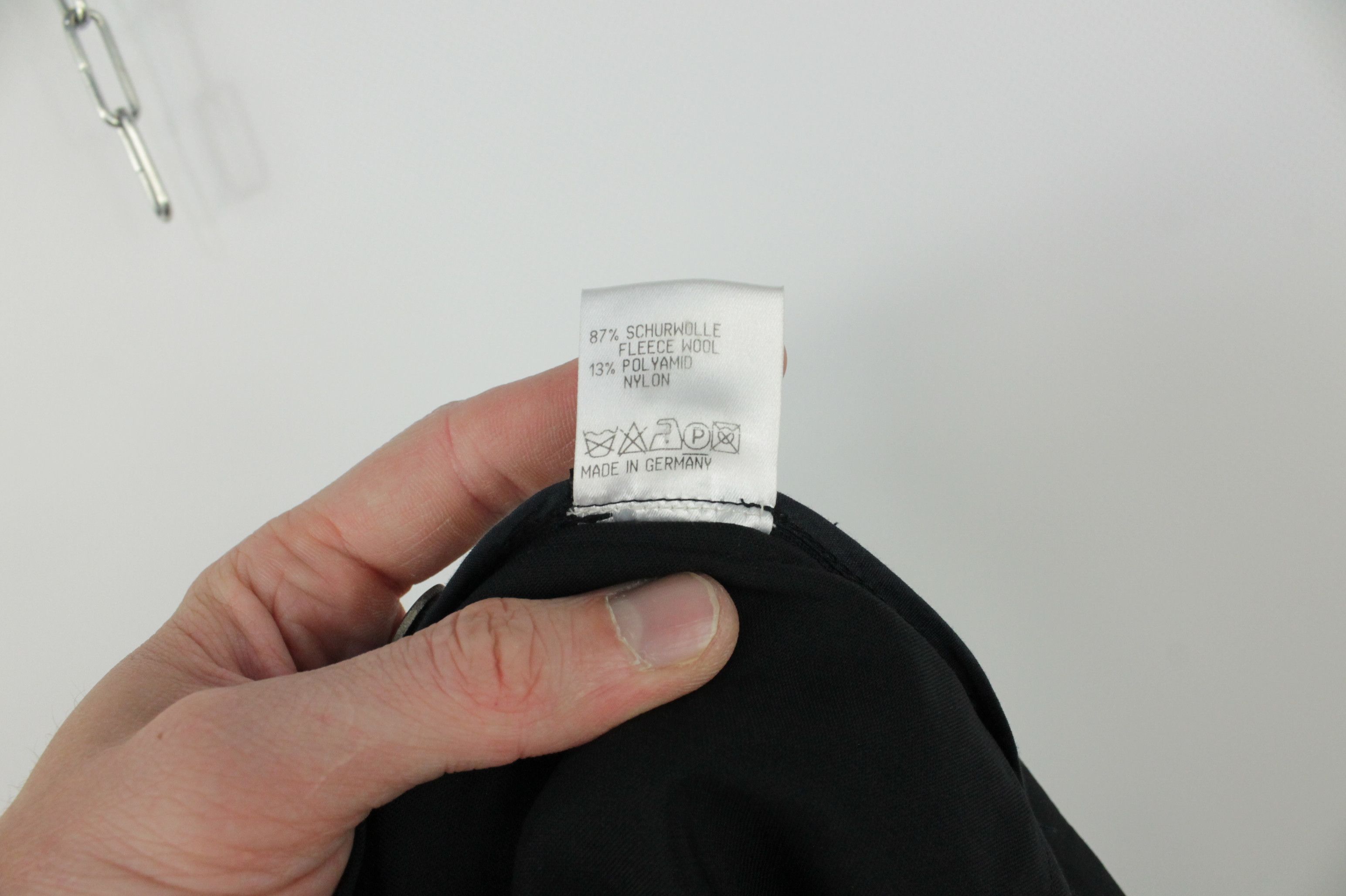 Jil Sander Jil Sander Black Wool Wide Leg High Waist Women's Pants Size 28" / US 6 / IT 42 - 9 Thumbnail