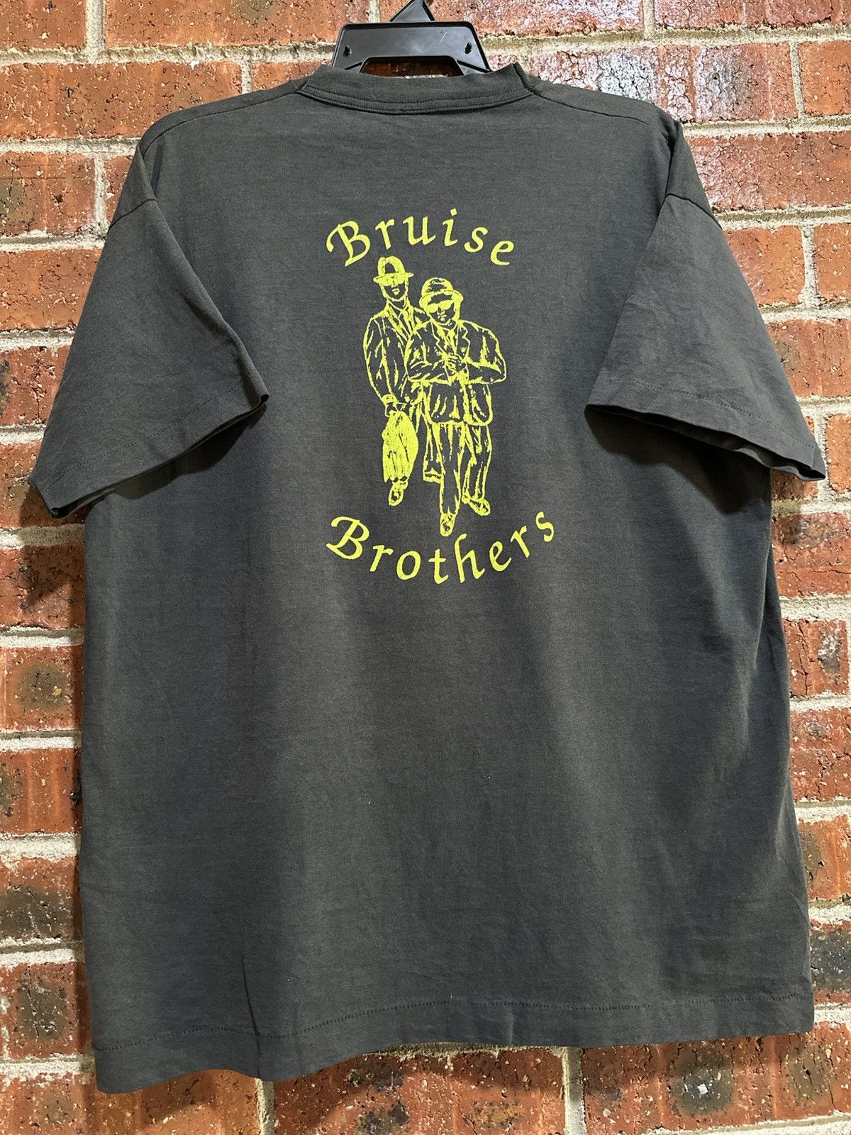 WWE Vintage Bruise Brothers Faded Tee Size US XL / EU 56 / 4 - 1 Thumbnail