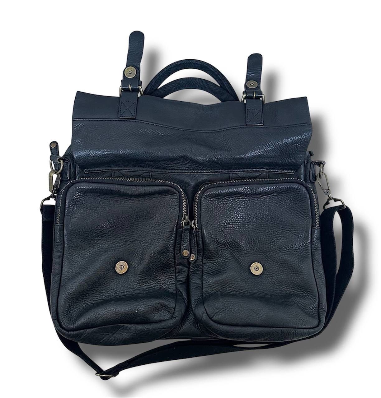 Leather Ted Baker 100% Genuine Leather Satchel Crossbody Work Bag Size ONE SIZE - 3 Thumbnail