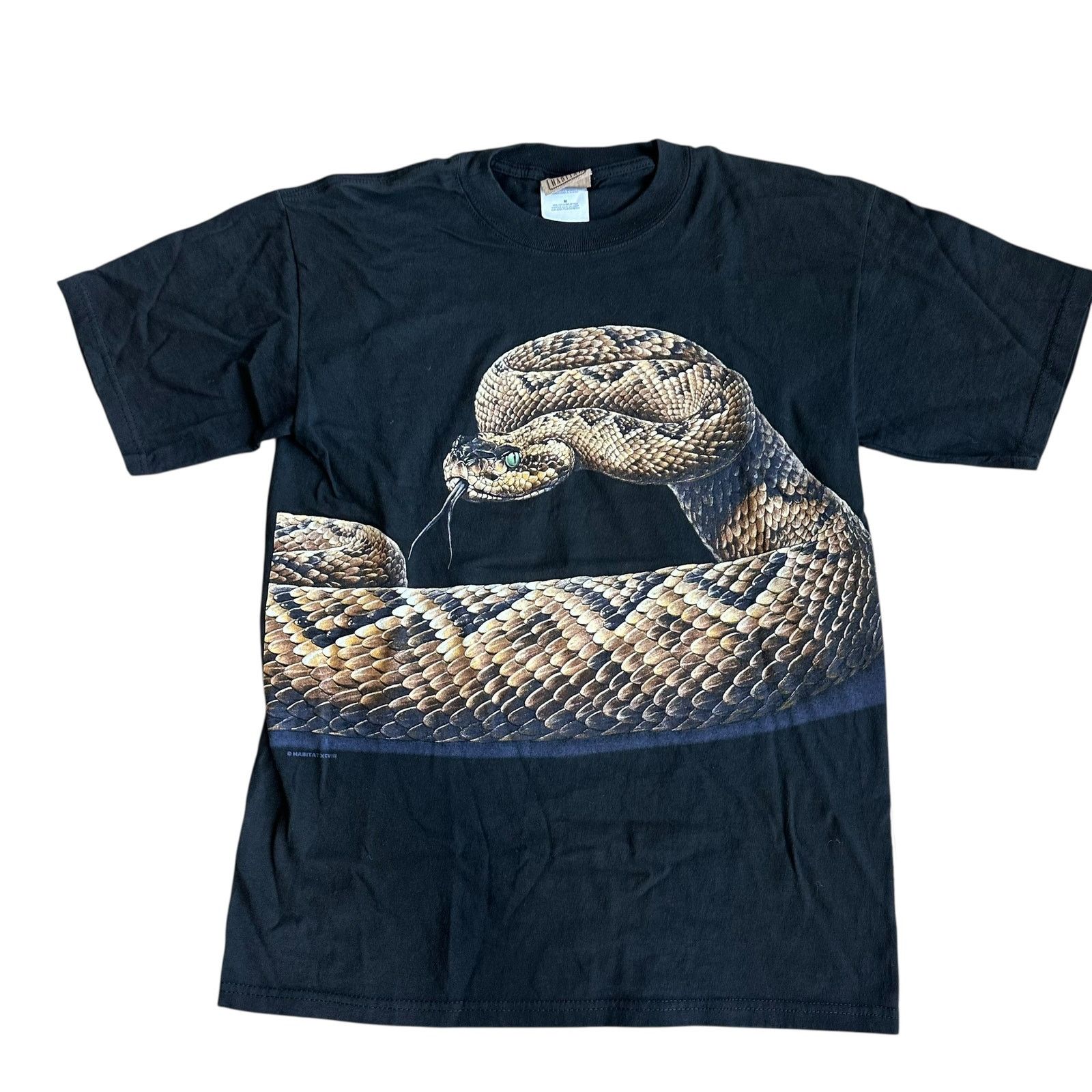 Habitat Vintage Habitat Python Snake Tee Shirt Mens Medium Size US M / EU 48-50 / 2 - 1 Thumbnail