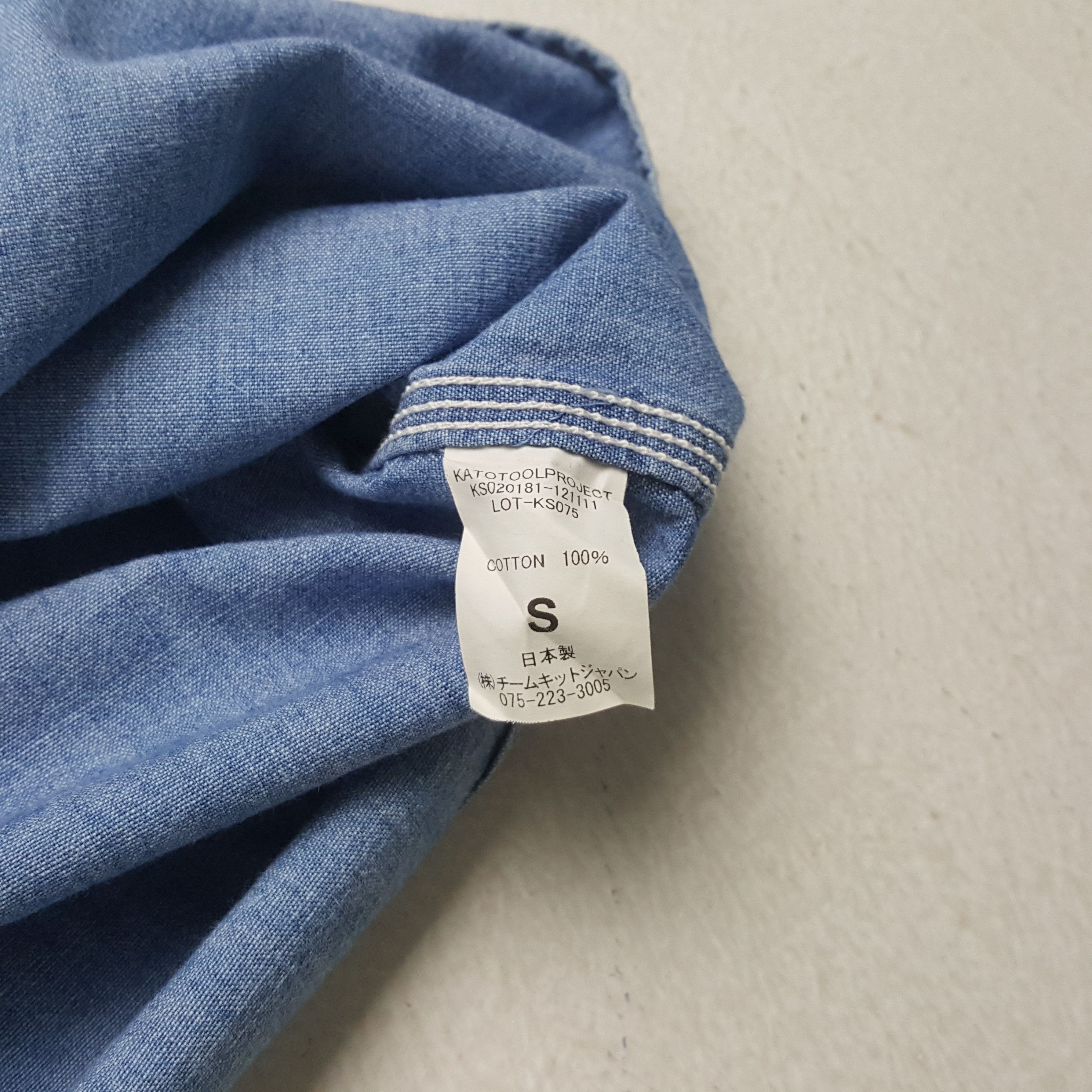 Vintage SHIRT TARO Japanese Brand Casual Shirt 31 Size US M / EU 48-50 / 2 - 8 Thumbnail