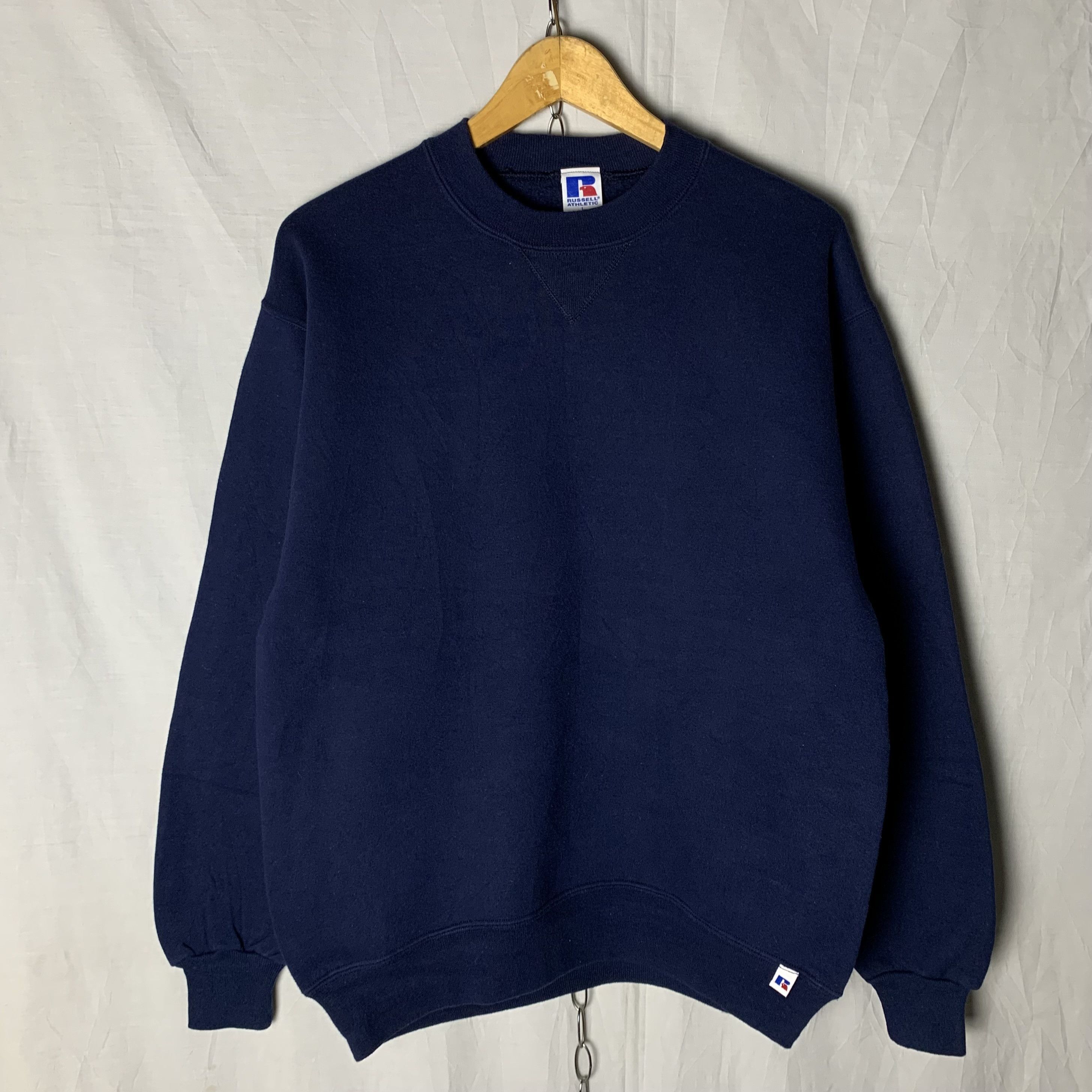 Russell Athletic Vintage Russell Athletic Blank Sweatshirt Crewneck Size US L / EU 52-54 / 3 - 1 Thumbnail