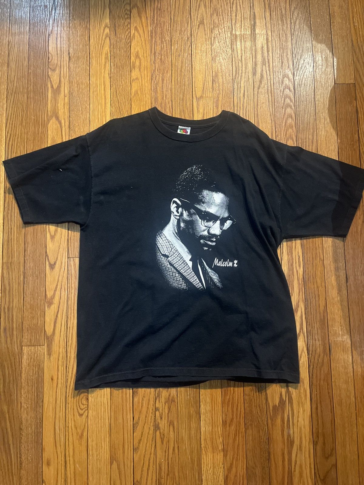 Vintage Vintage Malcolm x tee Size US XL / EU 56 / 4 - 1 Thumbnail