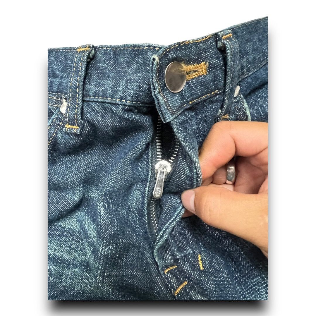 Japanese Brand × Number (N)ine NUMBER NINE DISTRESSED AND PATCHES JAPANESE BRAND DENIM Size US 31 - 6 Thumbnail