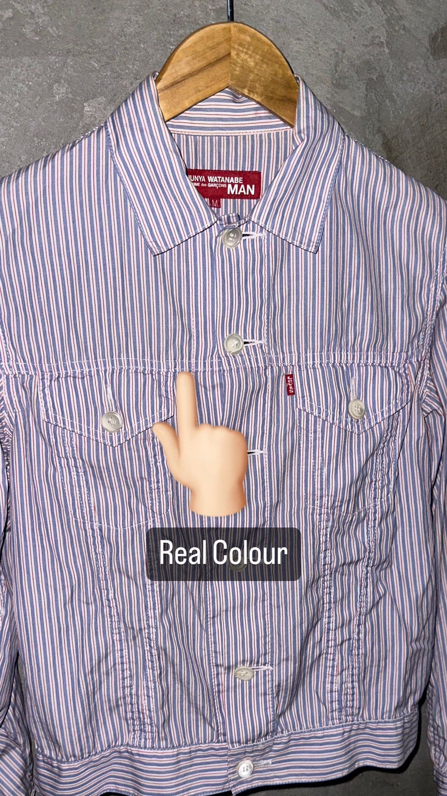 Comme des Garcons AW2002 Junya Watanabe CDG X Levis Hickory Light Jacket Size US M / EU 48-50 / 2 - 3 Thumbnail