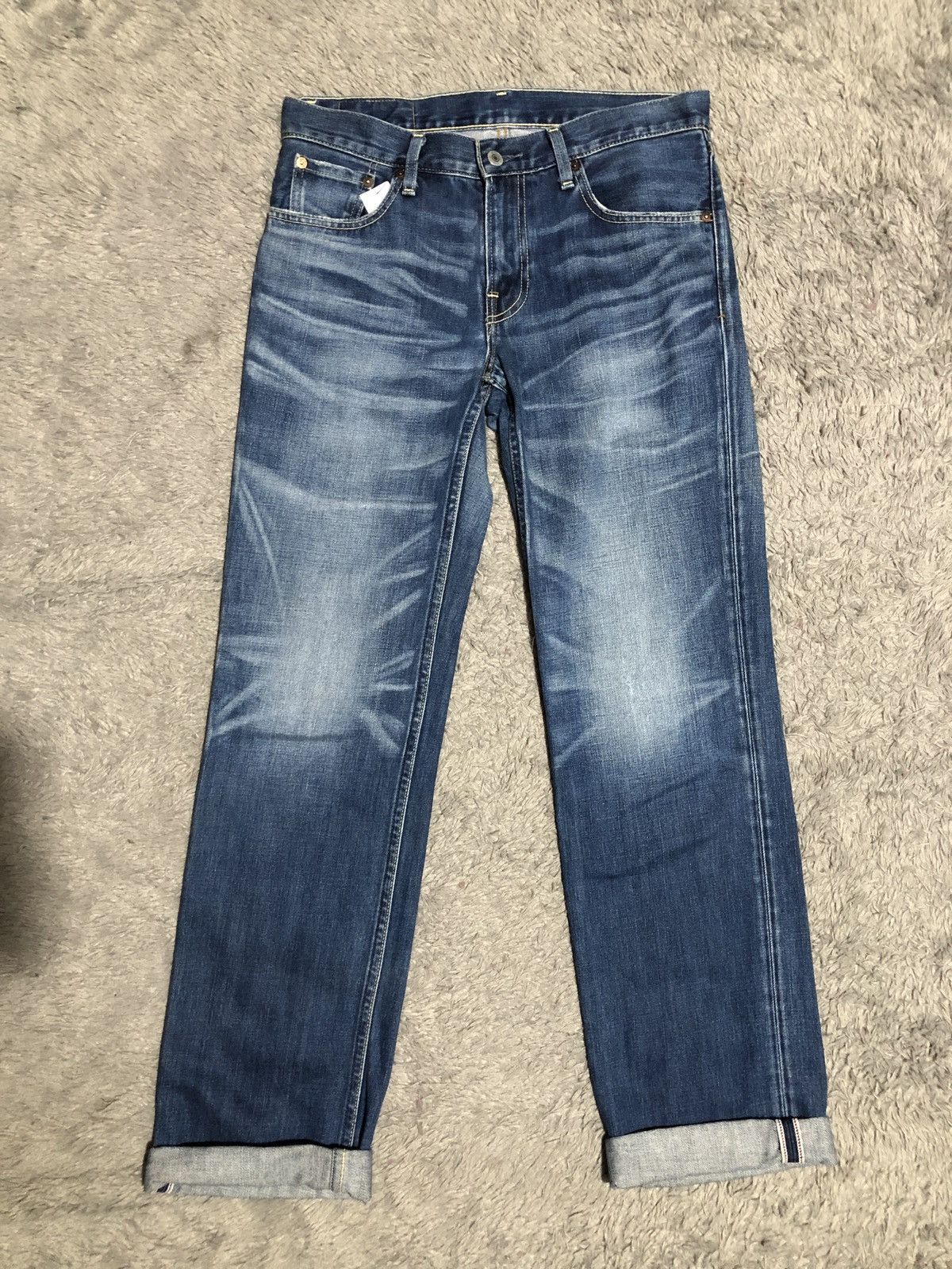 Levi's × Levi's Vintage Clothing LEVIS 502 RED LINE Size US 30 / EU 46 - 1 Thumbnail
