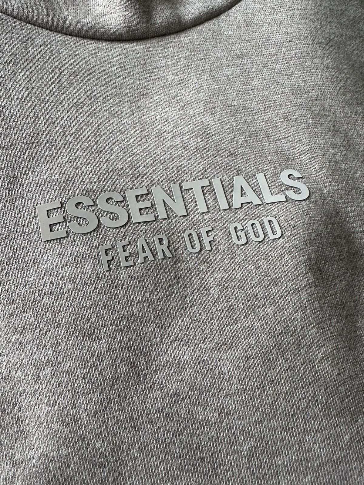 Fear of God Essentials Tee Core Heather Men's - FW23 - US