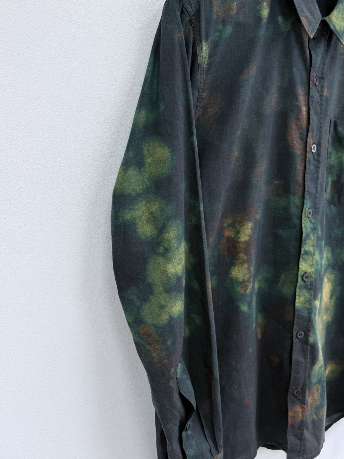 Dries Van Noten Dries Van Noten Dyed Button Up Shirt Size US M / EU 48-50 / 2 - 7 Thumbnail