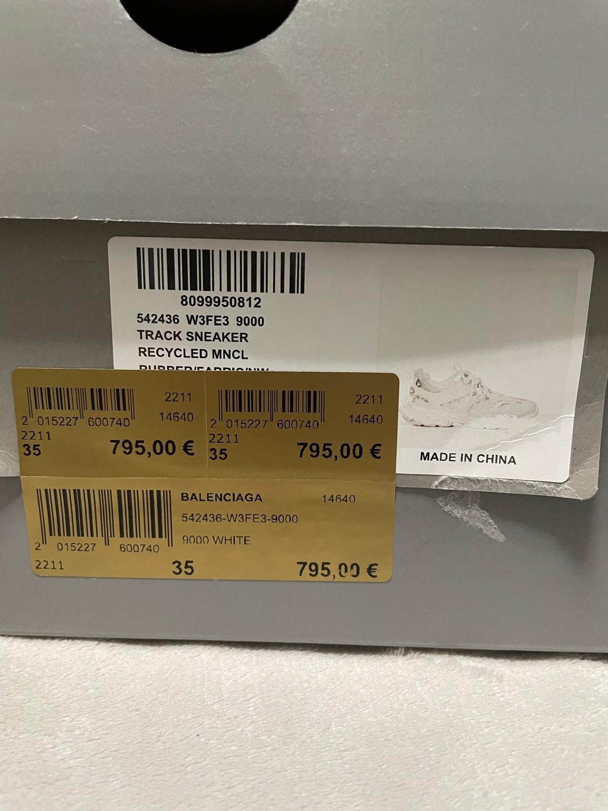 Balenciaga Balenciaga Track Trainer White Size US 4 / IT 34 - 9 Thumbnail