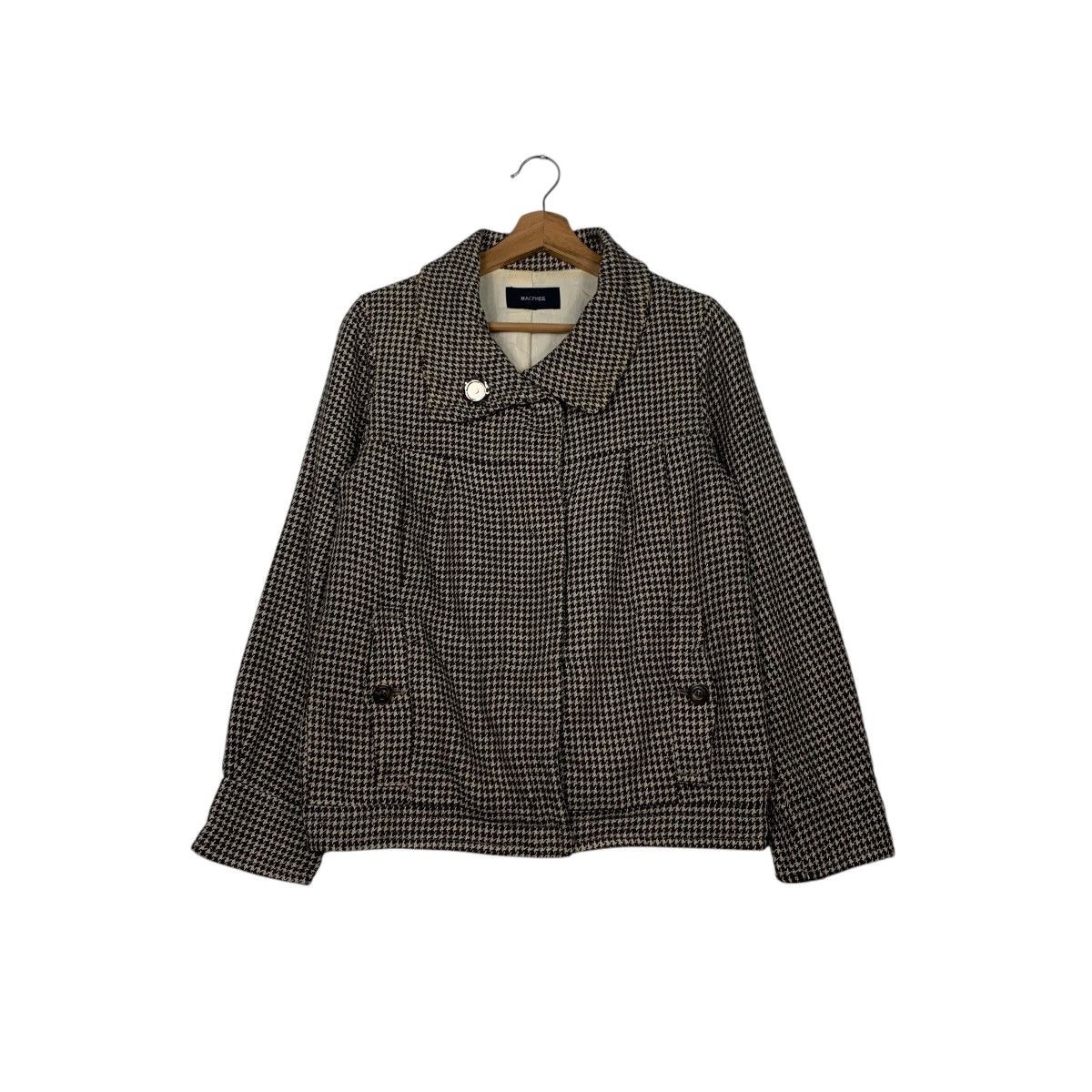 TOMORROWLAND MACPHEE シープパイル Pコー グレー 36 TOMORROWLAND MACPHEE シープパイル Pコー グレー 36
