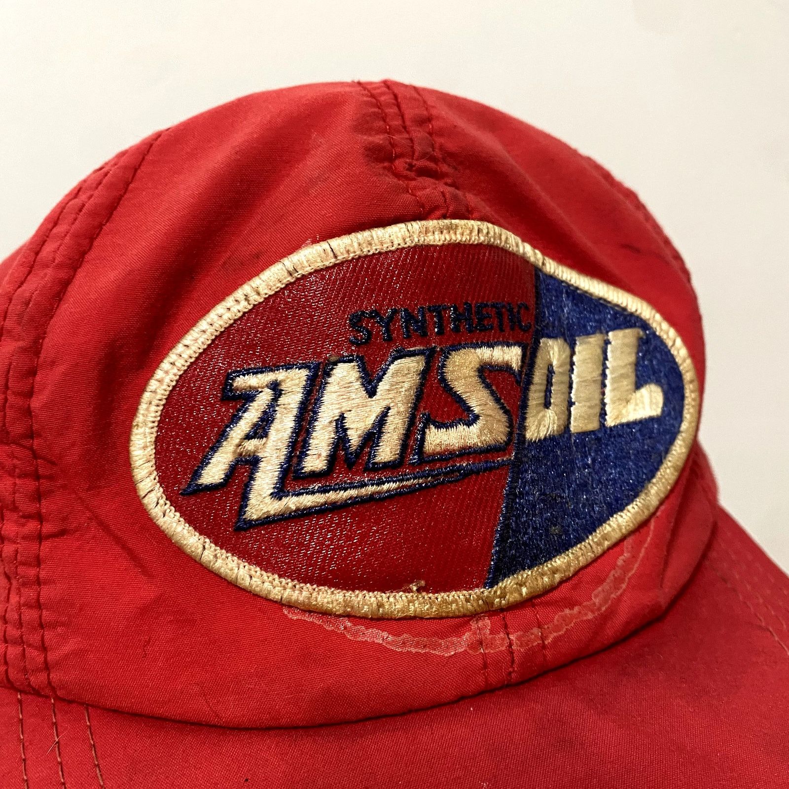 Goretex × Vintage Vintage Amsoil Trucker Hat Gore-Tex Patch Leather Strap Cap Size ONE SIZE - 2 Thumbnail