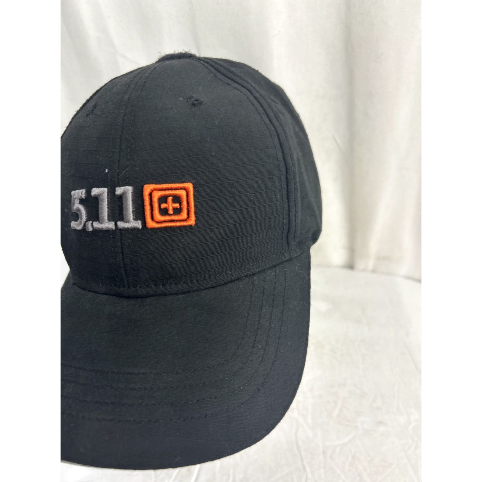 Vintage 5.11 Tactical Hat Logo Black Hook And Loop Grainger Series Baseball Cap Adjustable Strapback Men 2014 UV Protection Canvas Solid Pattern Logo Size ONE SIZE - 2 Thumbnail