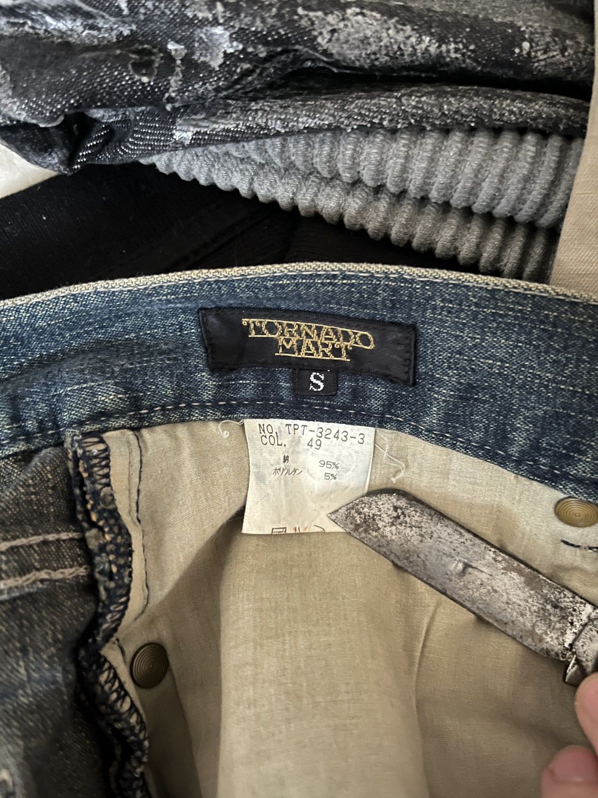 Japanese Brand Tornado Mart Flare Jeans Size US 29 - 3 Thumbnail