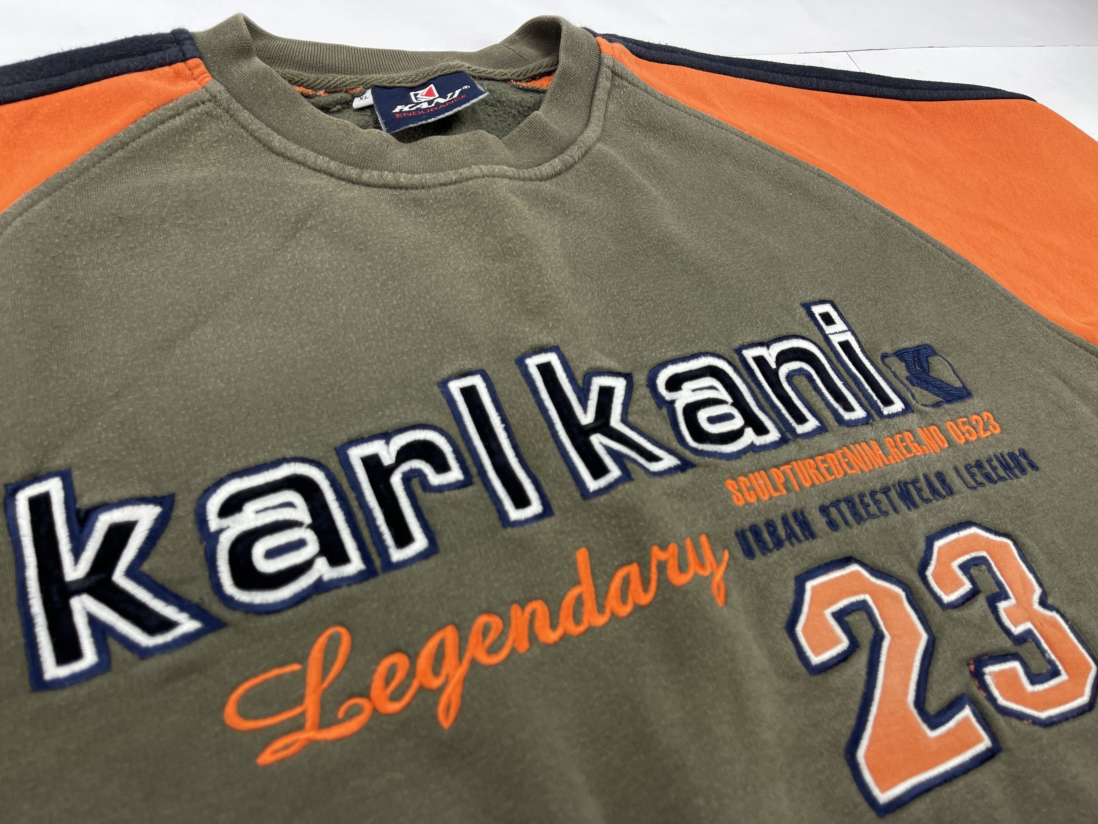 Karl Kani KARL KANI sweatshirt, Kani Endurance vintage 90s hip hop, XL Size US XL / EU 56 / 4 - 7 Thumbnail