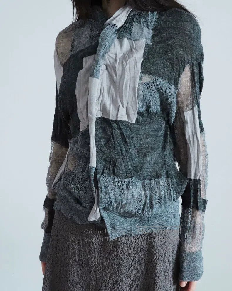 Junya Watanabe Junya Watanabe Twisted pleat cardigan Size S / US 4 / IT 40 - 1 Thumbnail