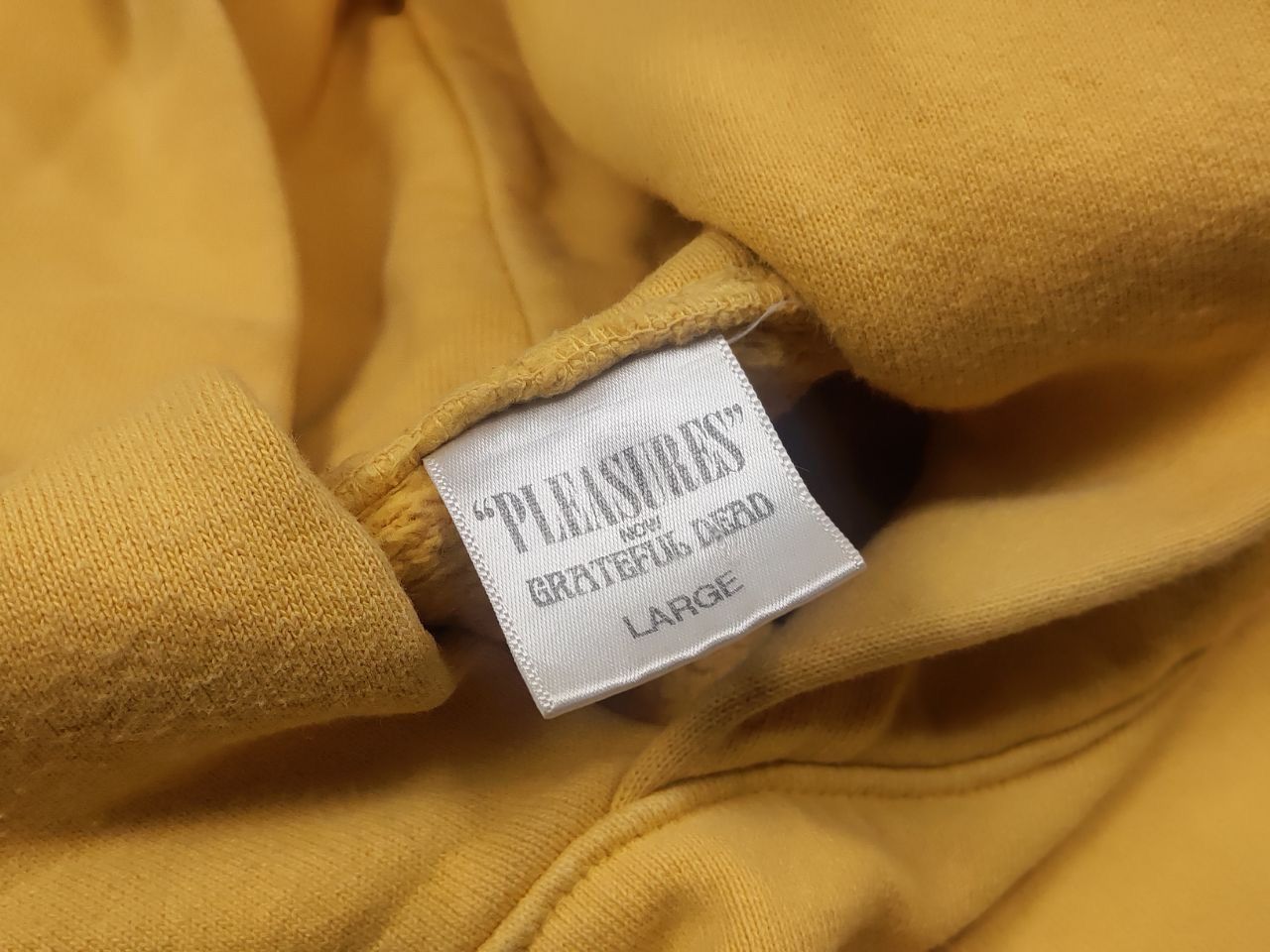 Pleasures Pleasures Face x The Greatful Dead Yellow Hoodie Vintage Size US L / EU 52-54 / 3 - 14 Thumbnail