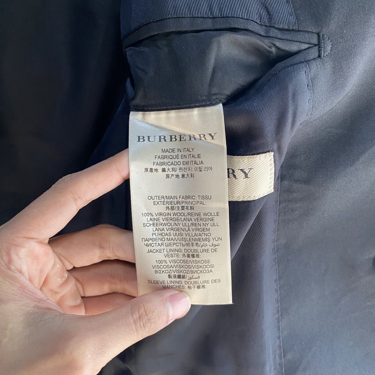 Burberry Burberry London Blazer Size 54L Like New Size 54L - 12 Thumbnail