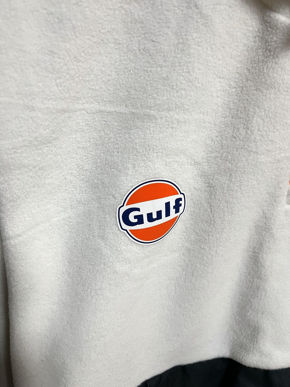 Formula 1 McLaren Gulf White Fleece Jacket Formula 1 F1 Racing Size XL Size US XL / EU 56 / 4 - 4 Thumbnail