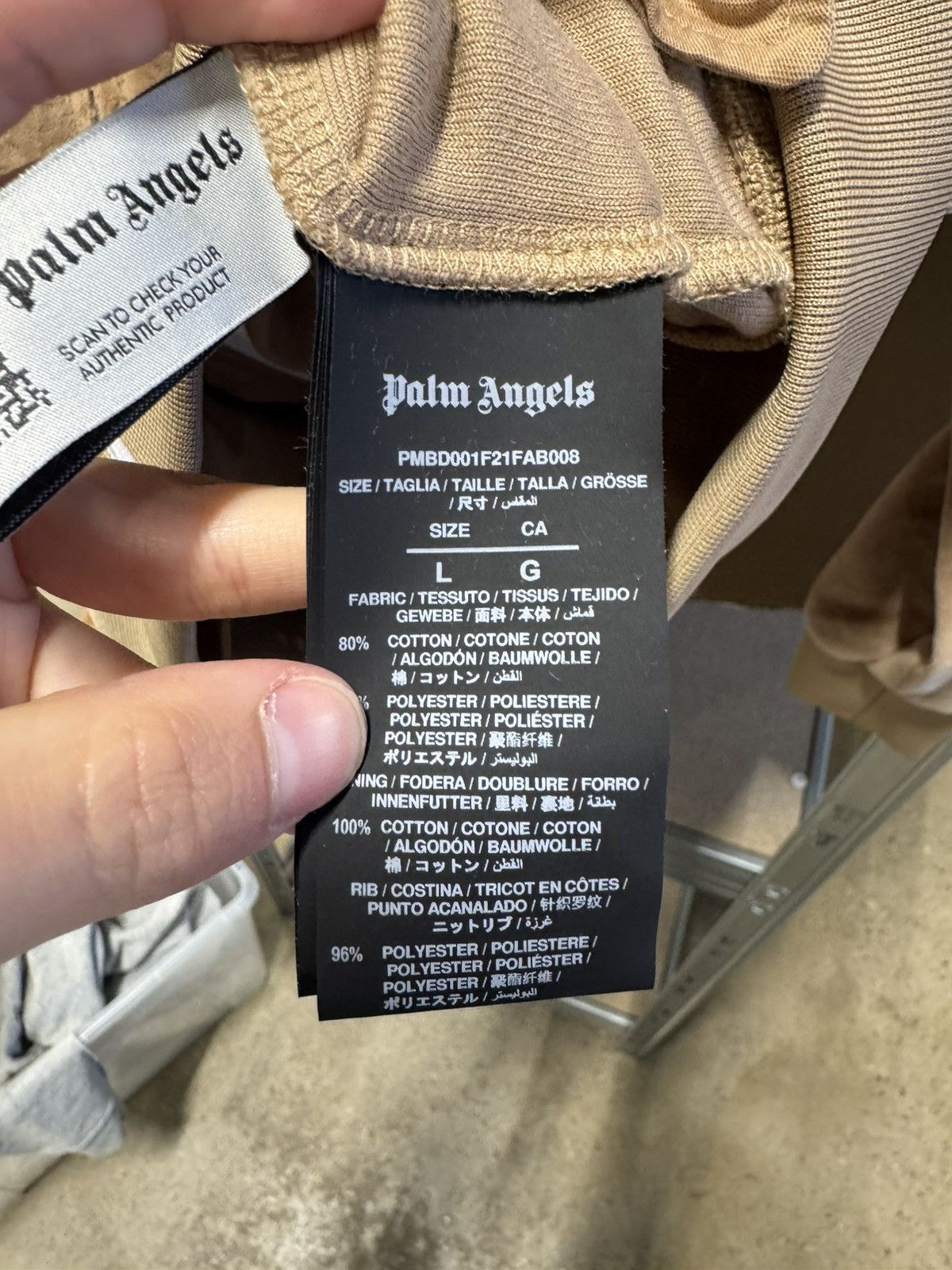Palm Angels Palm Angels Chenille Track Jacket NEW 700$ Size US L / EU 52-54 / 3 - 5 Thumbnail