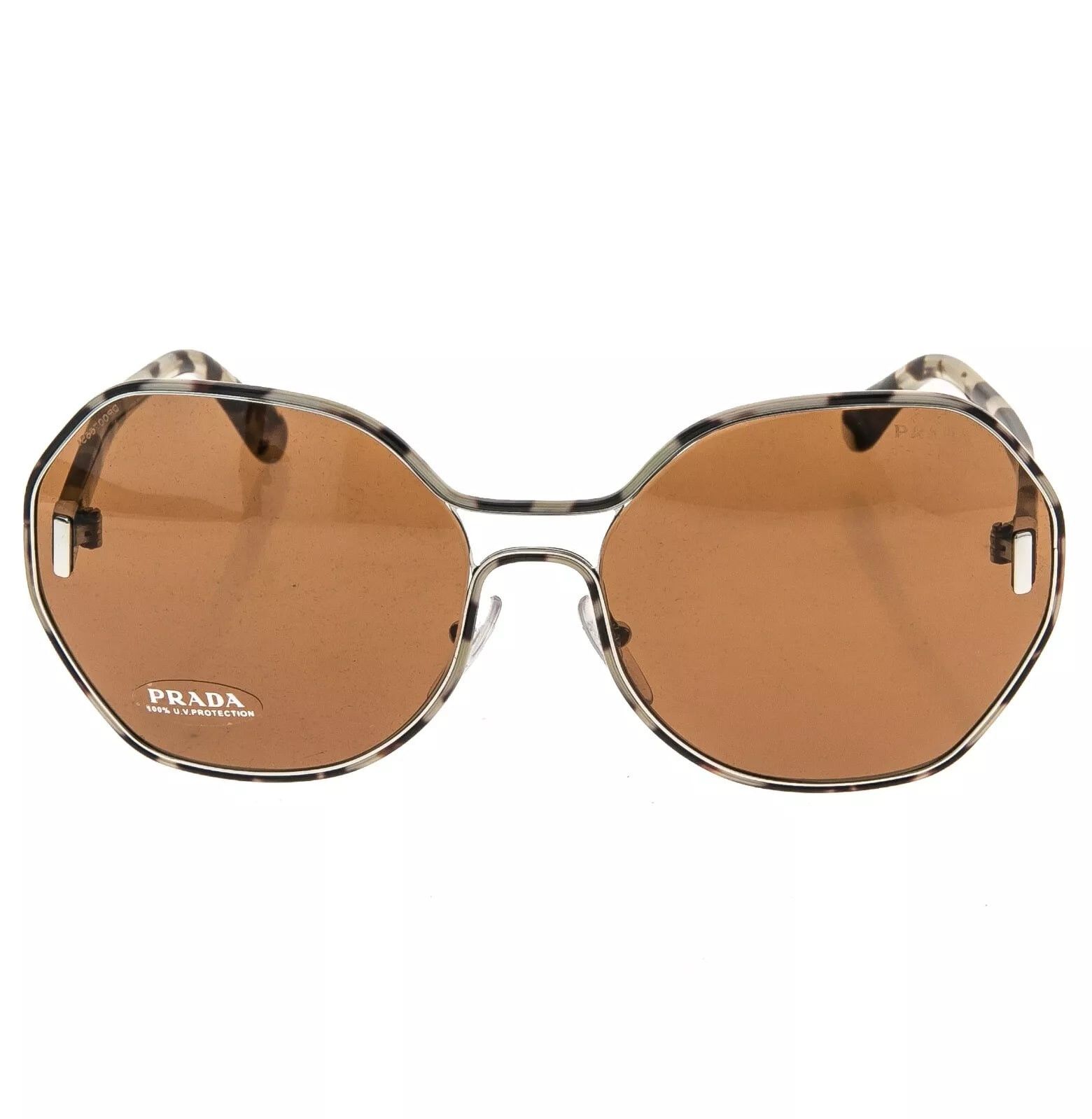 Prada PRADA MOD EVOLUTION Round PR53TS Fashion Sunglasses 53T Size ONE SIZE - 5 Thumbnail