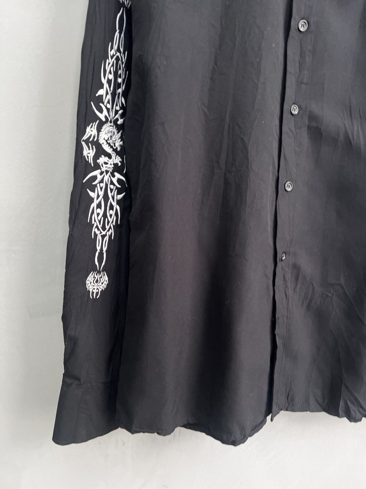Affliction RARE TRIBAL DIESEL STYLE FALMES DIESEL STYLE SHIRT BUTTON UP Size US L / EU 52-54 / 3 - 3 Thumbnail