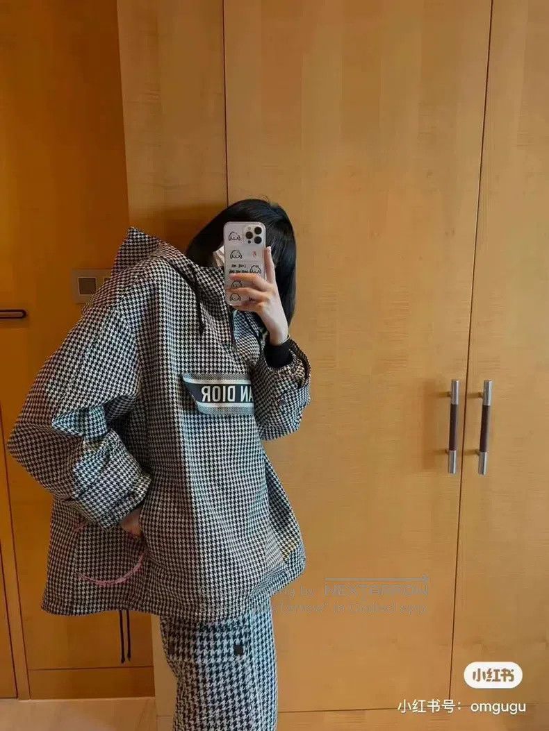 Dior Dior Thousand-bird grid old flower windbreaker jacket Size XS / US 0-2 / IT 36-38 - 7 Thumbnail