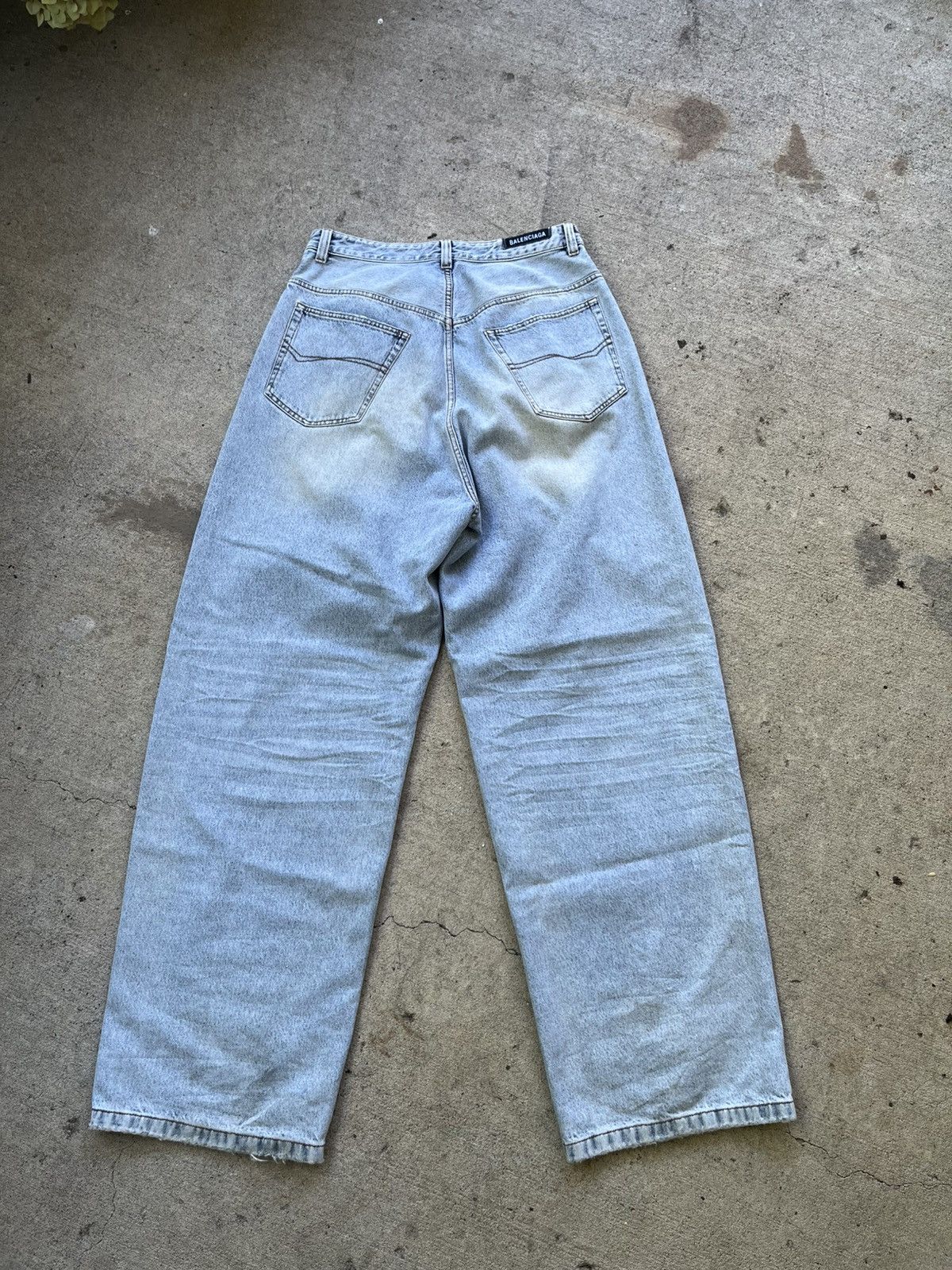 Balenciaga Balenciaga 2022 Baggy Jeans Size US 34 / EU 50 - 4 Thumbnail
