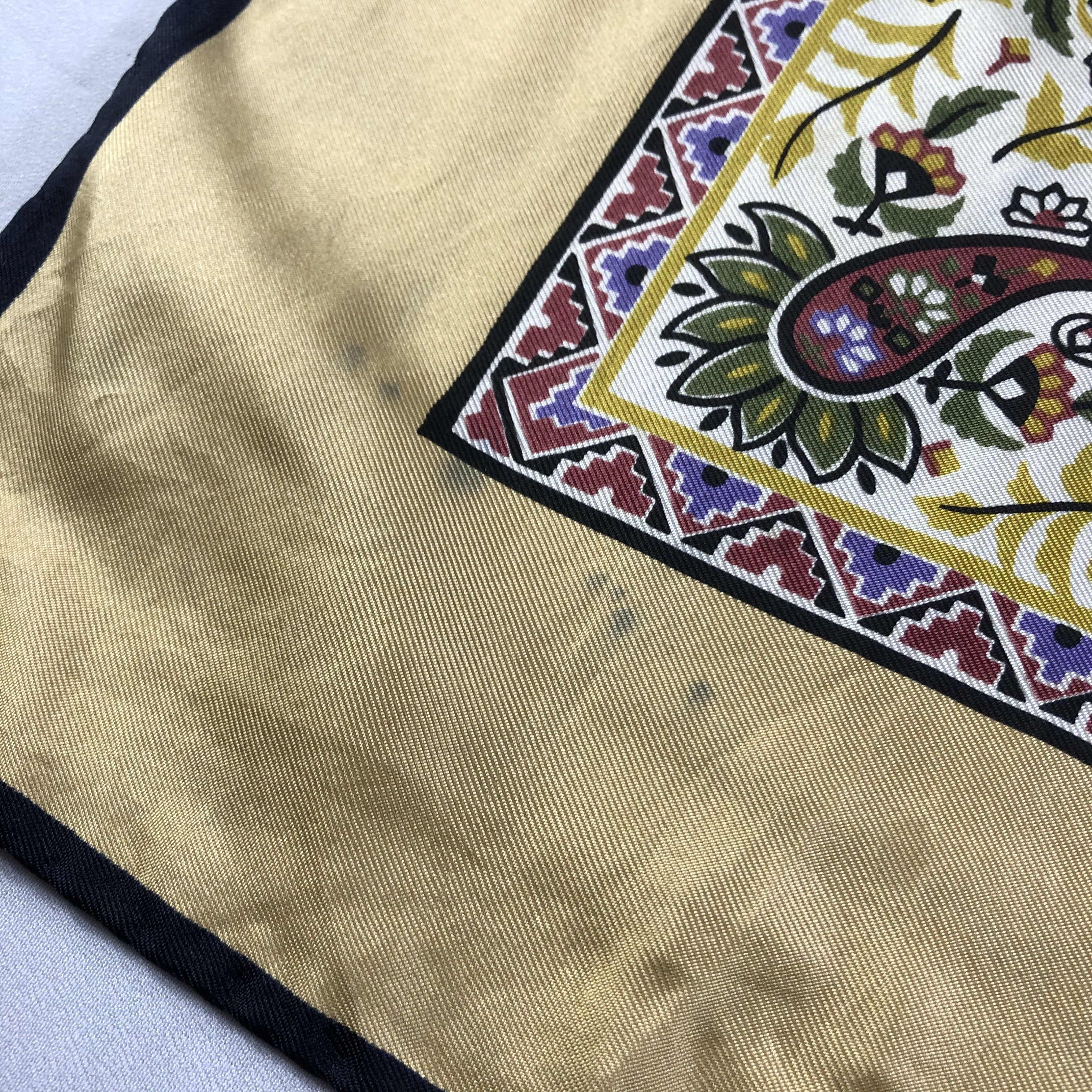 Vintage Vintage Maria Butti Silk Scarf Size ONE SIZE - 5 Thumbnail