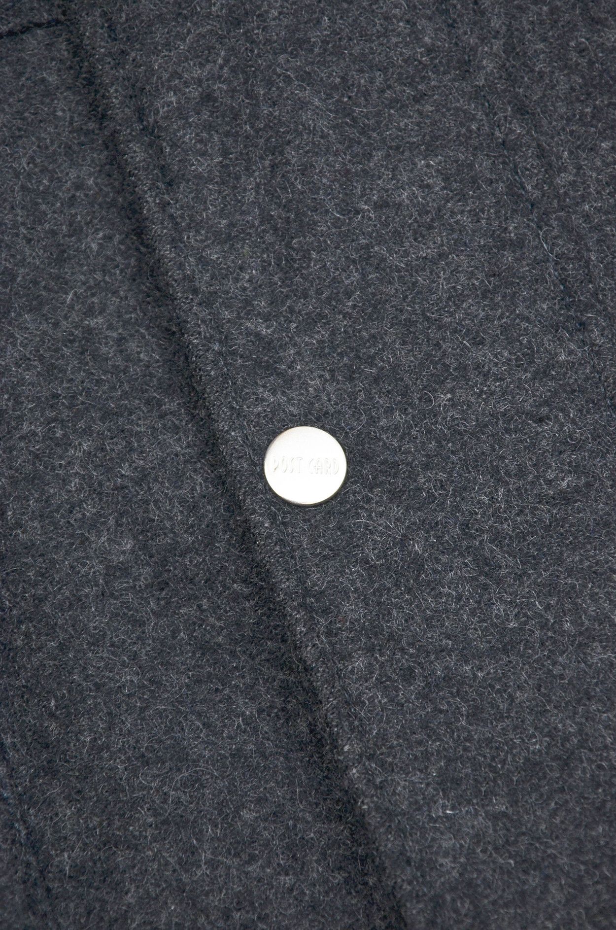 Vintage Post Card Wool Blend Made in Italy Coat Dark Grey 48 Size US M / EU 48-50 / 2 - 5 Thumbnail