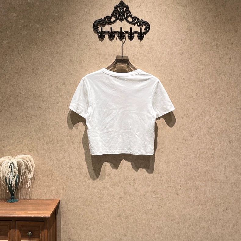 Louis Vuitton Louis Vuitton 25 FW new white badge short sleeve Size L / US 10 / IT 46 - 2 Thumbnail