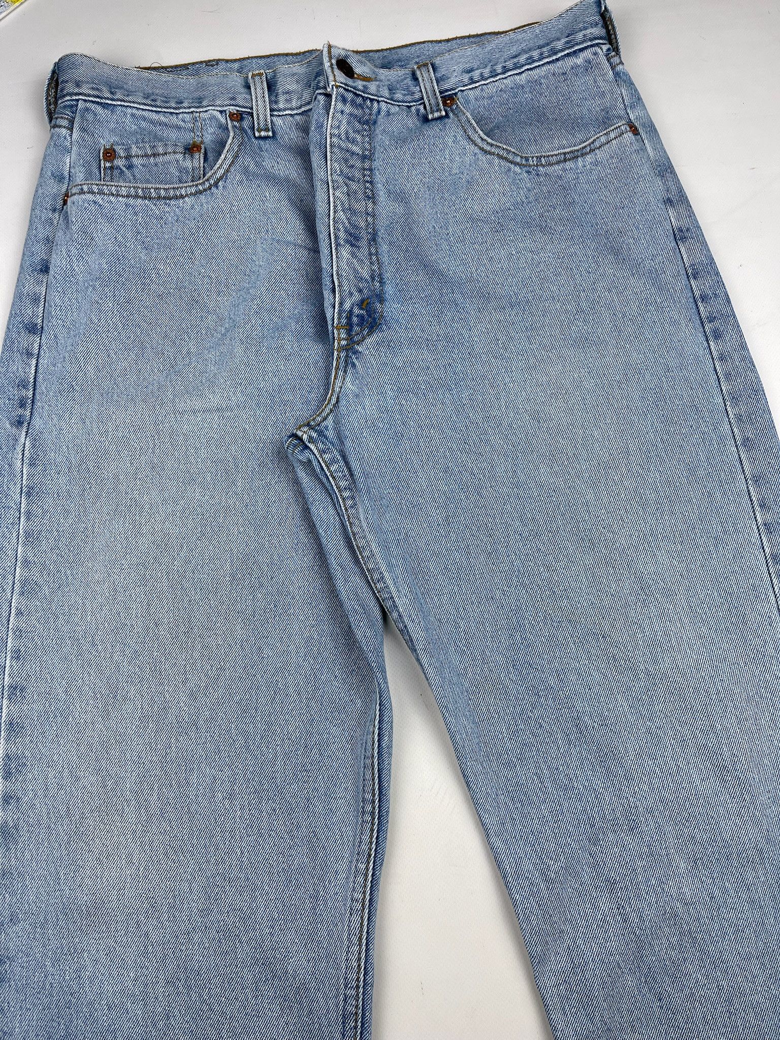 Levi's 90s Levi’s 615 Orange Tab Denim Jeans Vintage Size US 36 / EU 52 - 7 Thumbnail